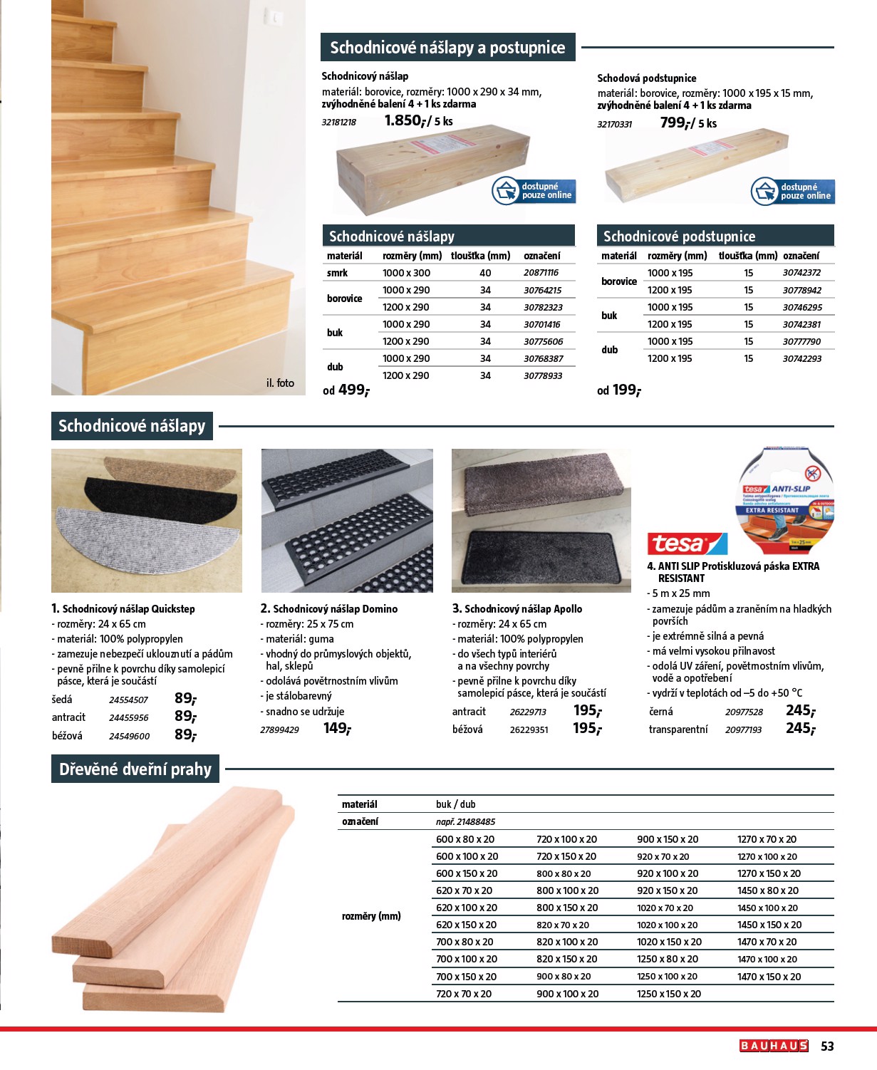 bauhaus - Leták Bauhaus - Katalog Stavební elementy od 19.08. do 31.12. - page: 53