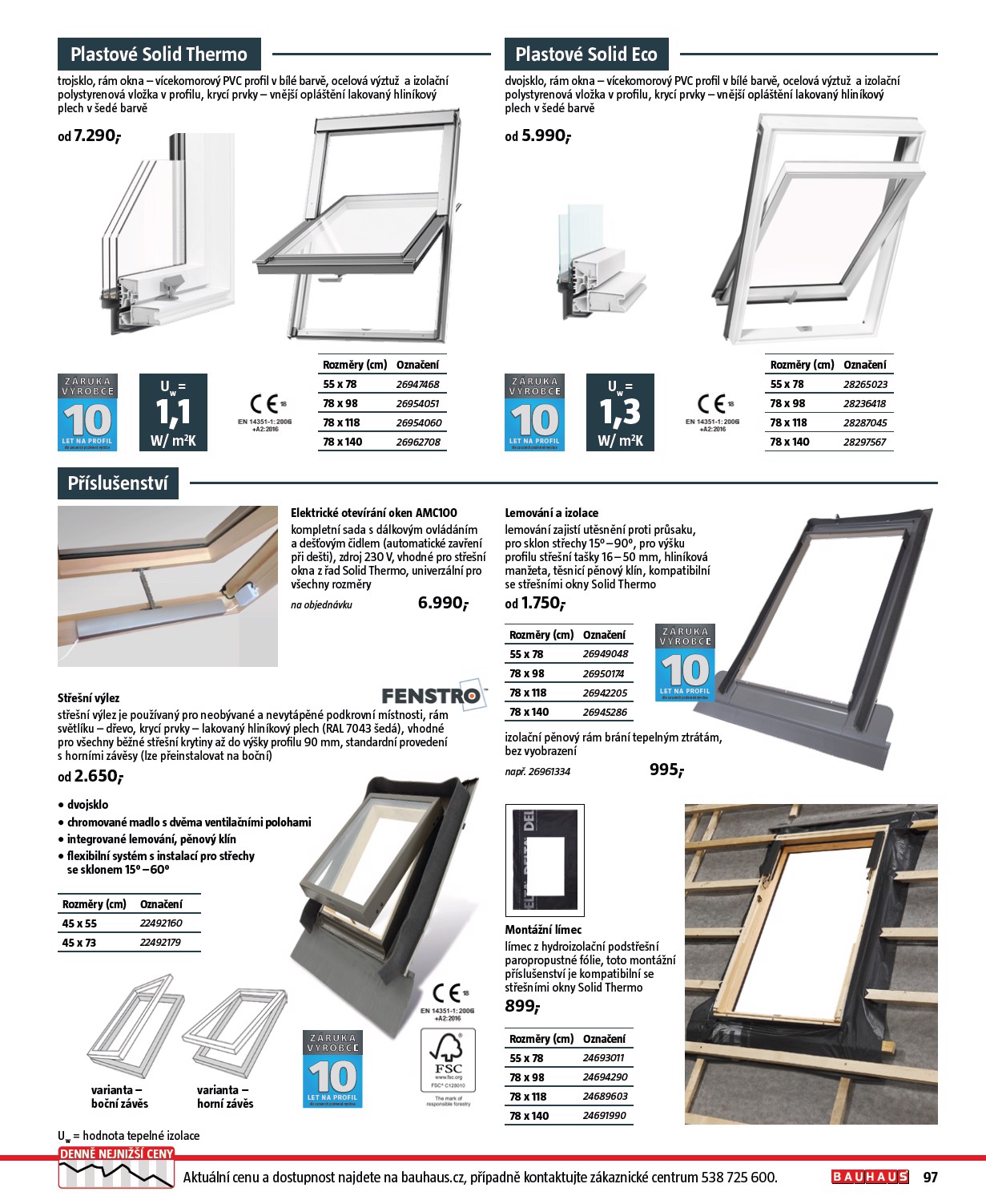 bauhaus - Leták Bauhaus - Katalog Stavební elementy od 19.08. do 31.12. - page: 97