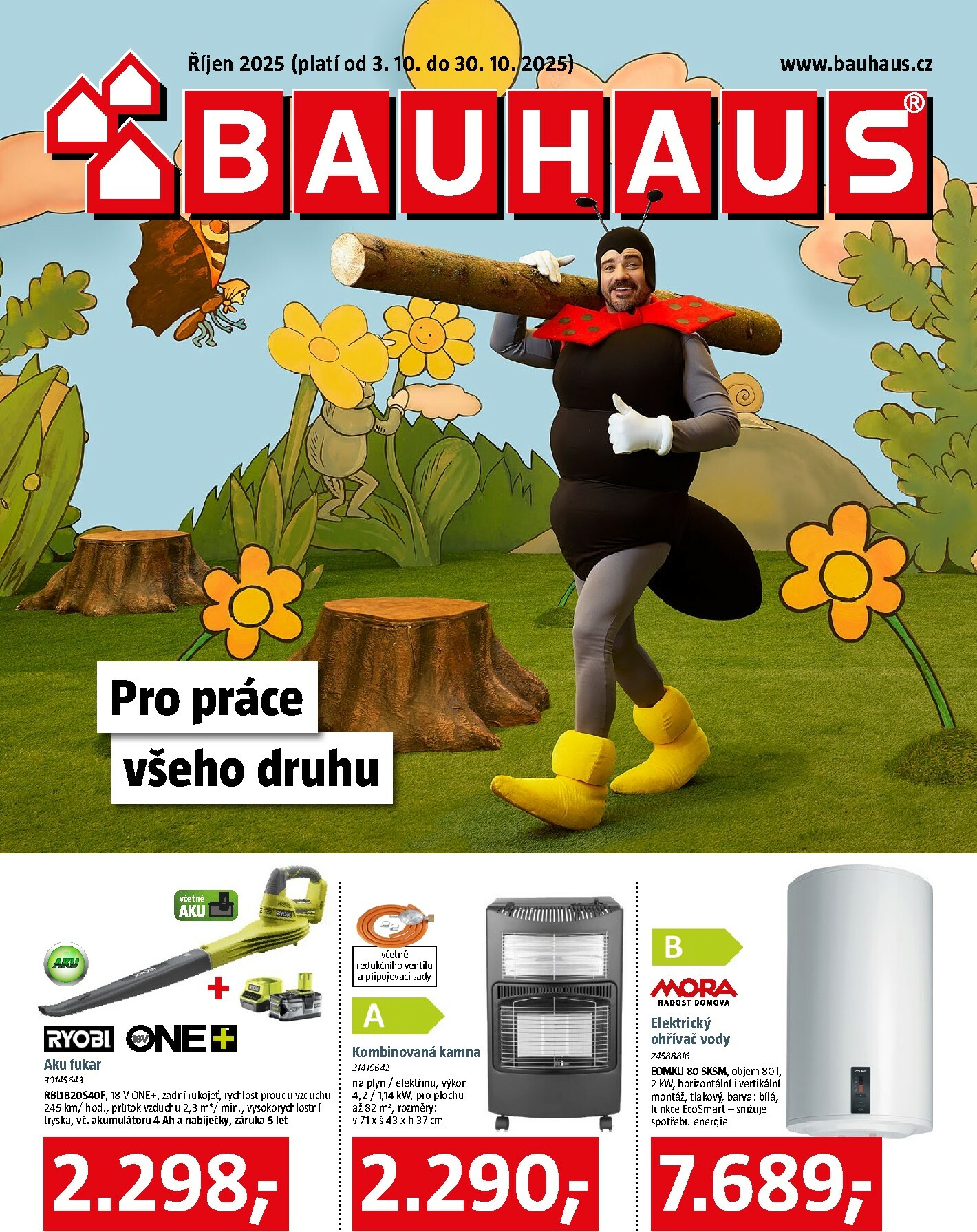 bauhaus - Leták Bauhaus od 03.10. do 30.10. - page: 1