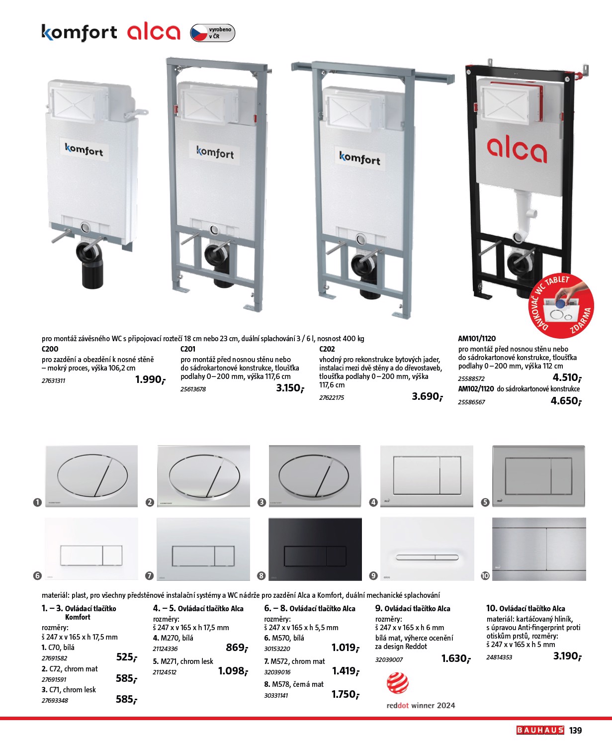 bauhaus - Aktuální leták Bauhaus - Katalog Sanita od 28.10. do 31.03. - page: 139 bauhaus - Aktuální leták Bauhaus - Katalog Sanita od 28.10. do 31.03. - page: 139