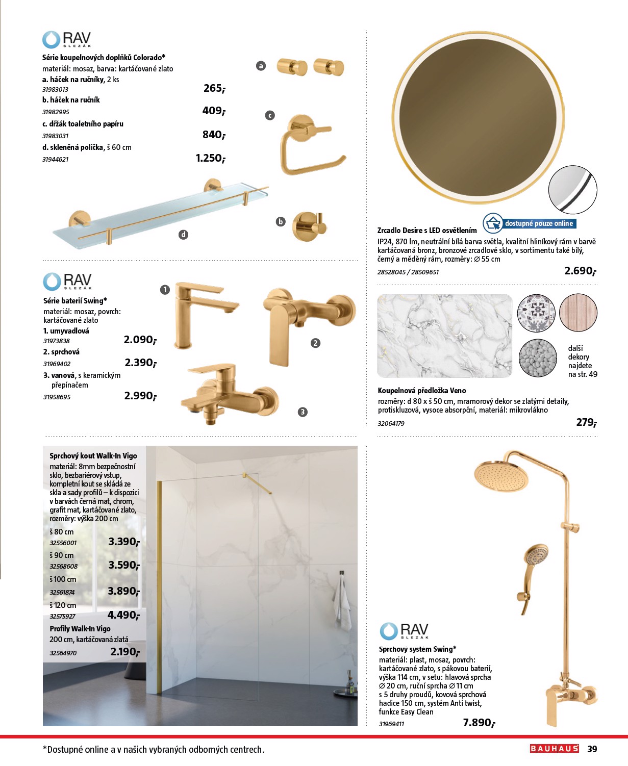 bauhaus - Aktuální leták Bauhaus - Katalog Sanita od 28.10. do 31.03. - page: 39 bauhaus - Aktuální leták Bauhaus - Katalog Sanita od 28.10. do 31.03. - page: 39