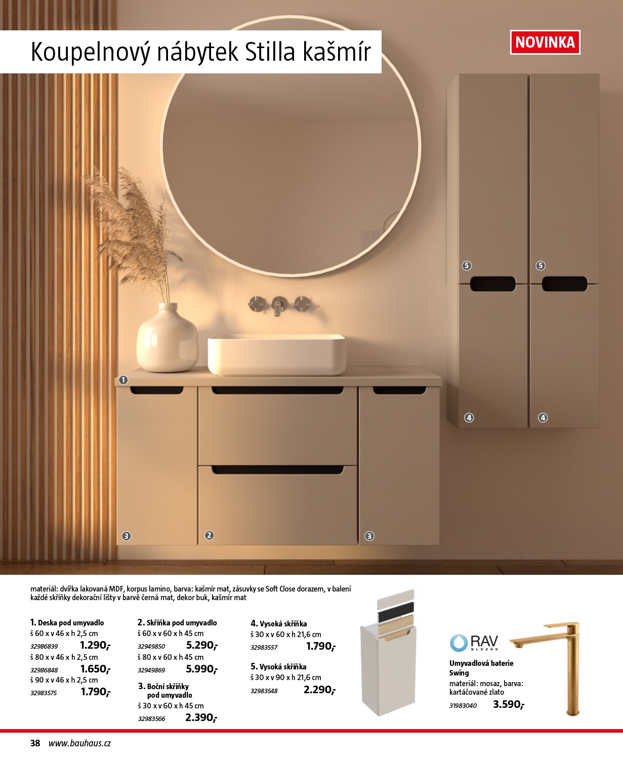 bauhaus - Aktuální leták Bauhaus - Katalog Sanita od 28.10. do 31.03. - page: 38 bauhaus - Aktuální leták Bauhaus - Katalog Sanita od 28.10. do 31.03. - page: 38