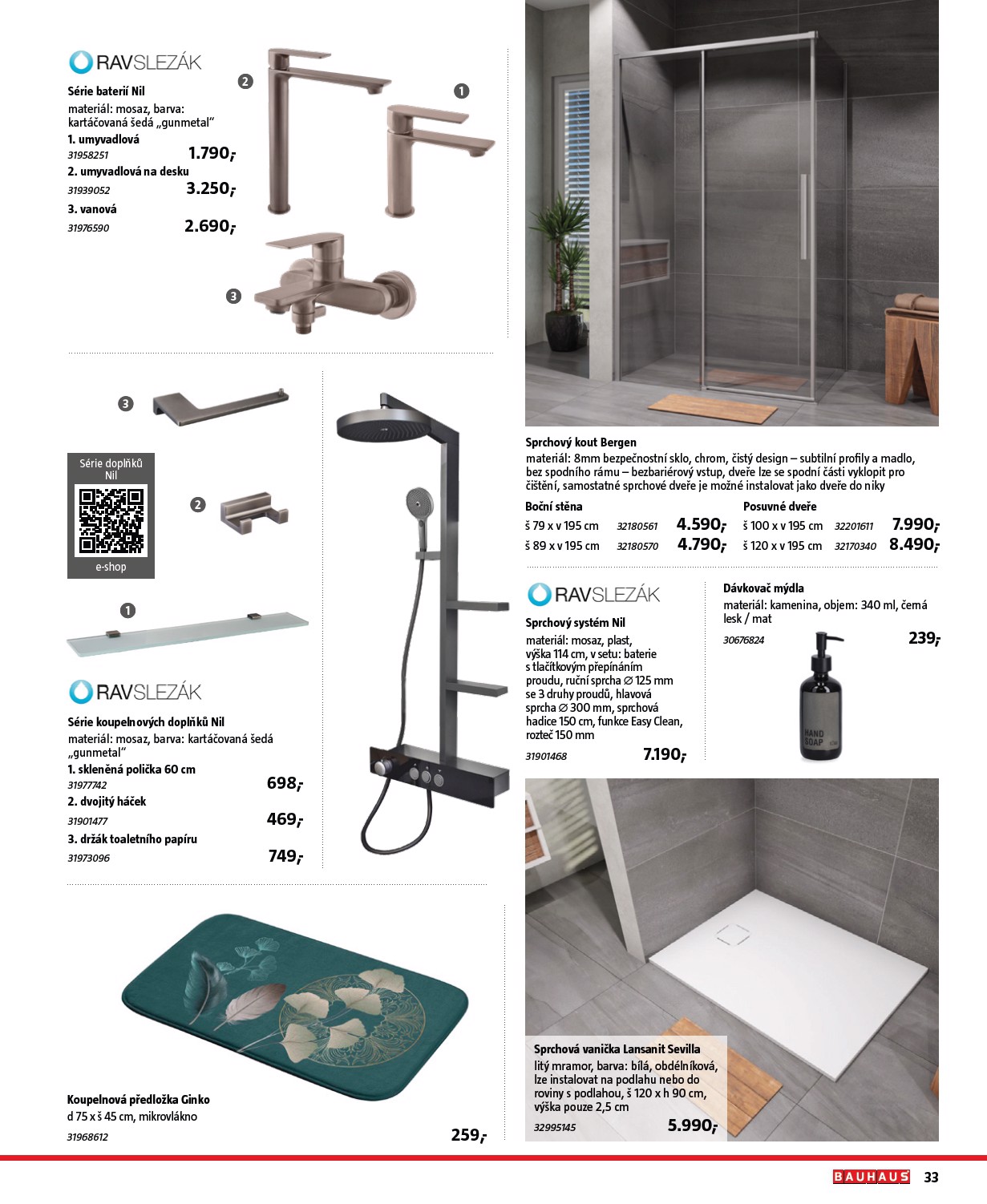 bauhaus - Aktuální leták Bauhaus - Katalog Sanita od 28.10. do 31.03. - page: 33 bauhaus - Aktuální leták Bauhaus - Katalog Sanita od 28.10. do 31.03. - page: 33