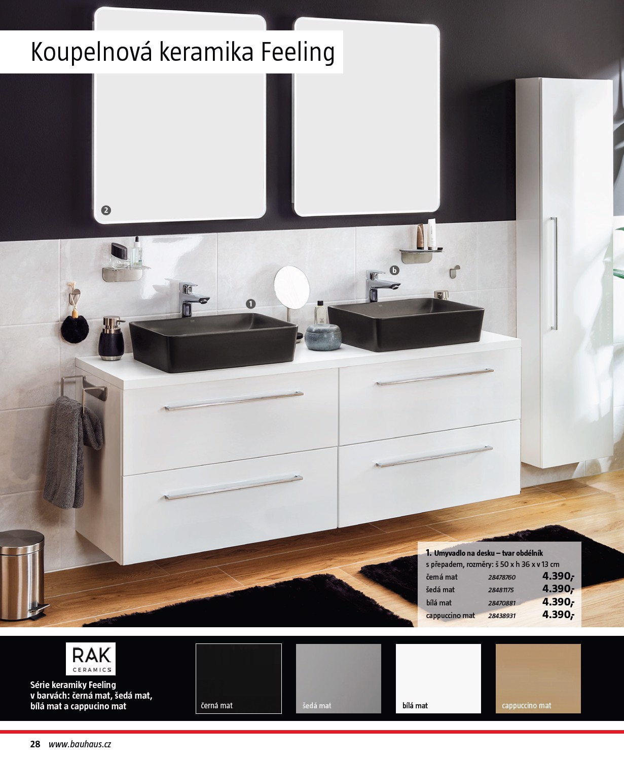 bauhaus - Aktuální leták Bauhaus - Katalog Sanita od 28.10. do 31.03. - page: 28 bauhaus - Aktuální leták Bauhaus - Katalog Sanita od 28.10. do 31.03. - page: 28