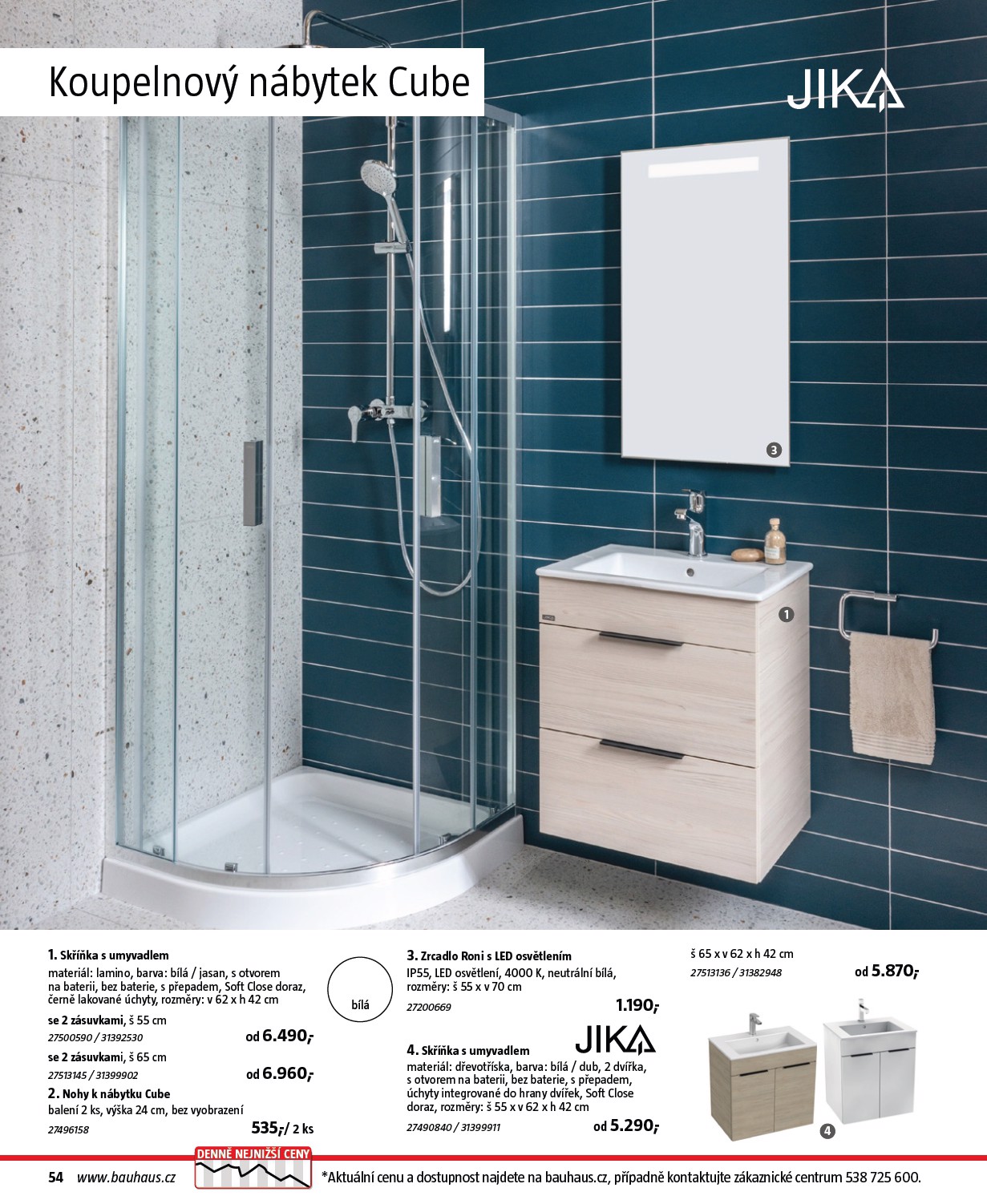 bauhaus - Aktuální leták Bauhaus - Katalog Sanita od 28.10. do 31.03. - page: 54 bauhaus - Aktuální leták Bauhaus - Katalog Sanita od 28.10. do 31.03. - page: 54