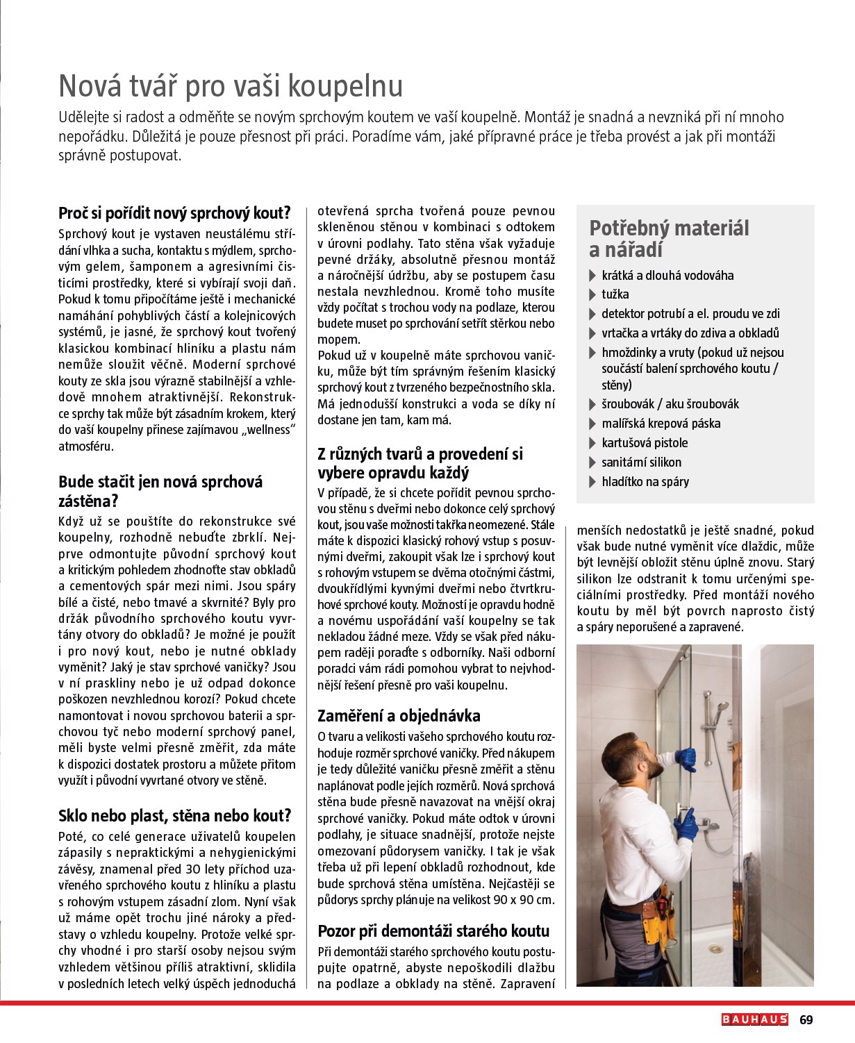 bauhaus - Aktuální leták Bauhaus - Katalog Sanita od 28.10. do 31.03. - page: 69 bauhaus - Aktuální leták Bauhaus - Katalog Sanita od 28.10. do 31.03. - page: 69