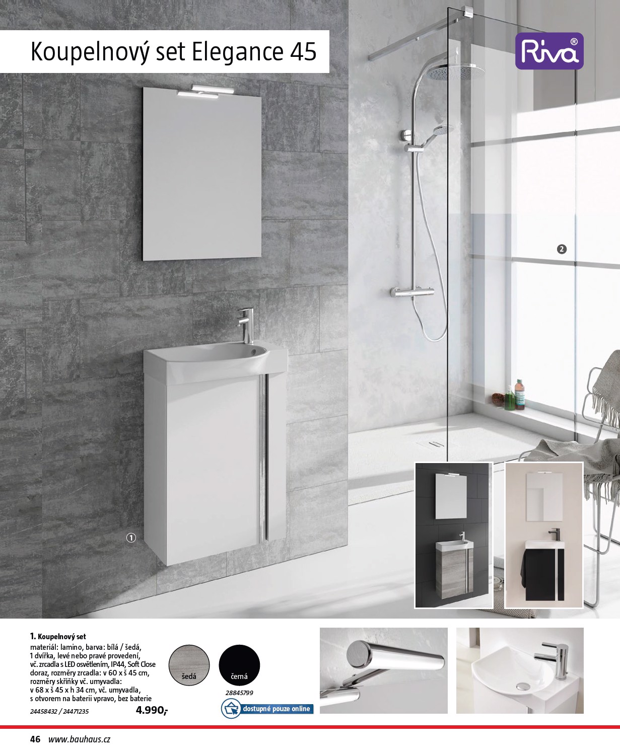 bauhaus - Aktuální leták Bauhaus - Katalog Sanita od 28.10. do 31.03. - page: 46 bauhaus - Aktuální leták Bauhaus - Katalog Sanita od 28.10. do 31.03. - page: 46