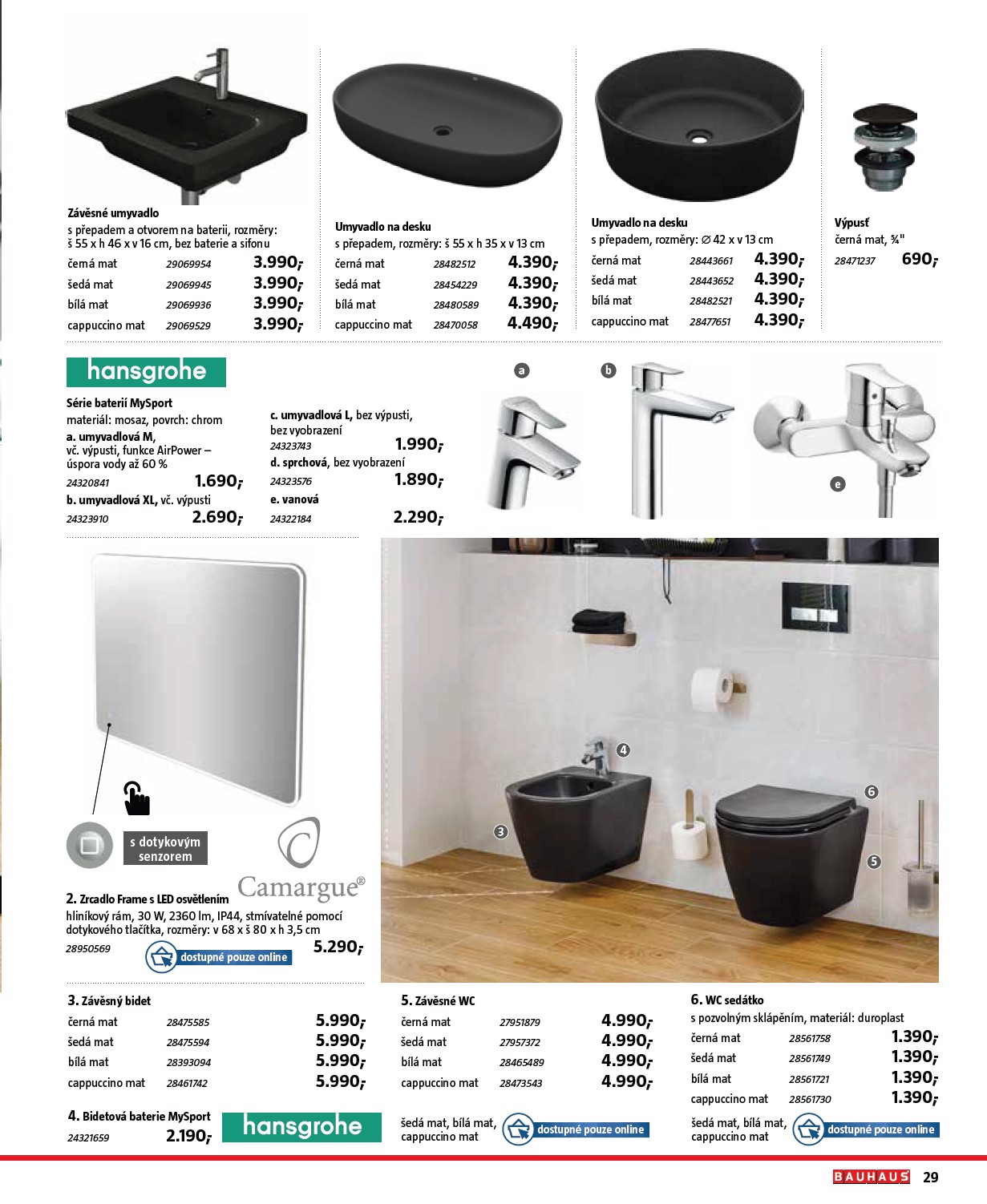 bauhaus - Aktuální leták Bauhaus - Katalog Sanita od 28.10. do 31.03. - page: 29 bauhaus - Aktuální leták Bauhaus - Katalog Sanita od 28.10. do 31.03. - page: 29