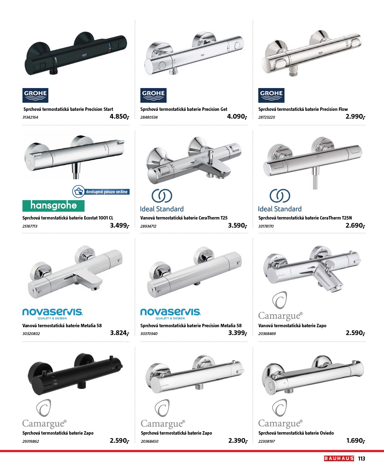 bauhaus - Aktuální leták Bauhaus - Katalog Sanita od 28.10. do 31.03. - page: 113 bauhaus - Aktuální leták Bauhaus - Katalog Sanita od 28.10. do 31.03. - page: 113