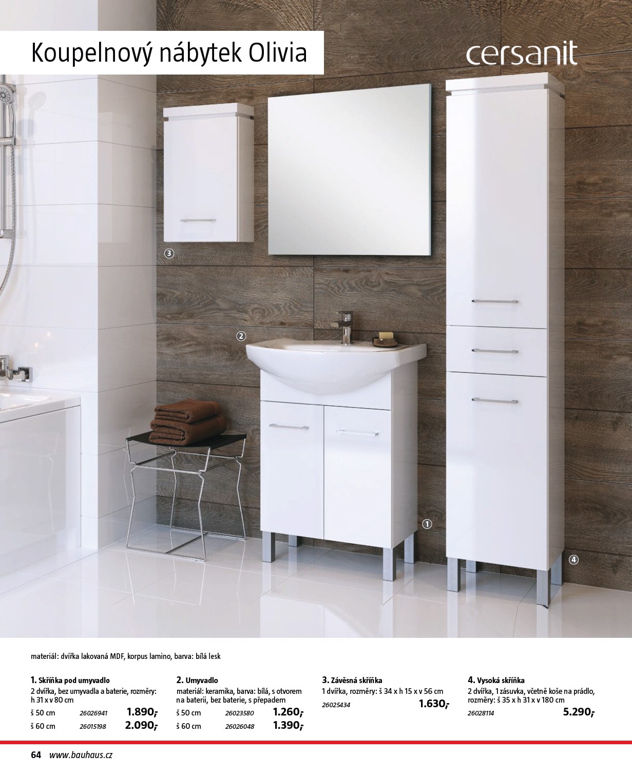 bauhaus - Aktuální leták Bauhaus - Katalog Sanita od 28.10. do 31.03. - page: 64 bauhaus - Aktuální leták Bauhaus - Katalog Sanita od 28.10. do 31.03. - page: 64