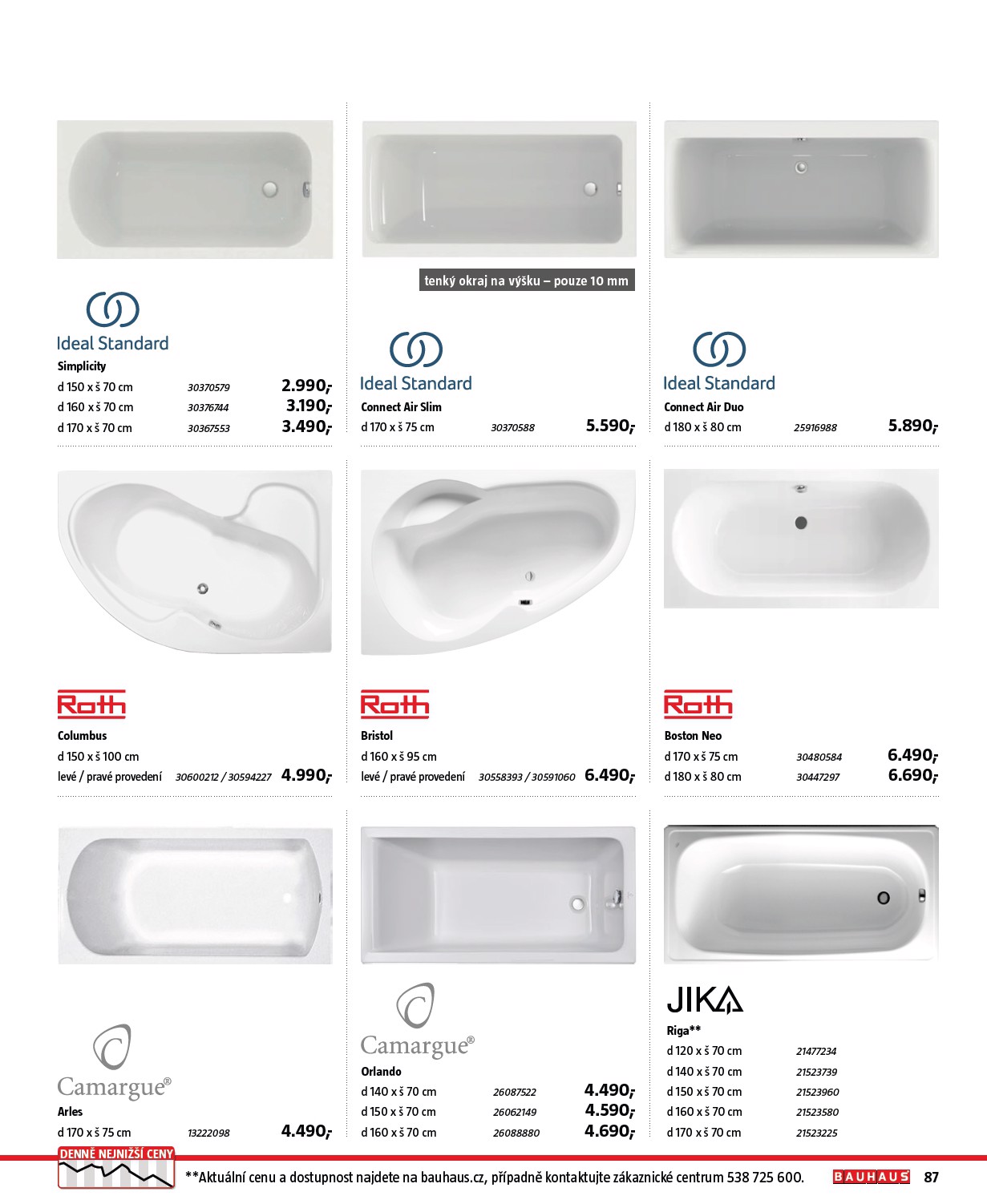 bauhaus - Aktuální leták Bauhaus - Katalog Sanita od 28.10. do 31.03. - page: 87 bauhaus - Aktuální leták Bauhaus - Katalog Sanita od 28.10. do 31.03. - page: 87