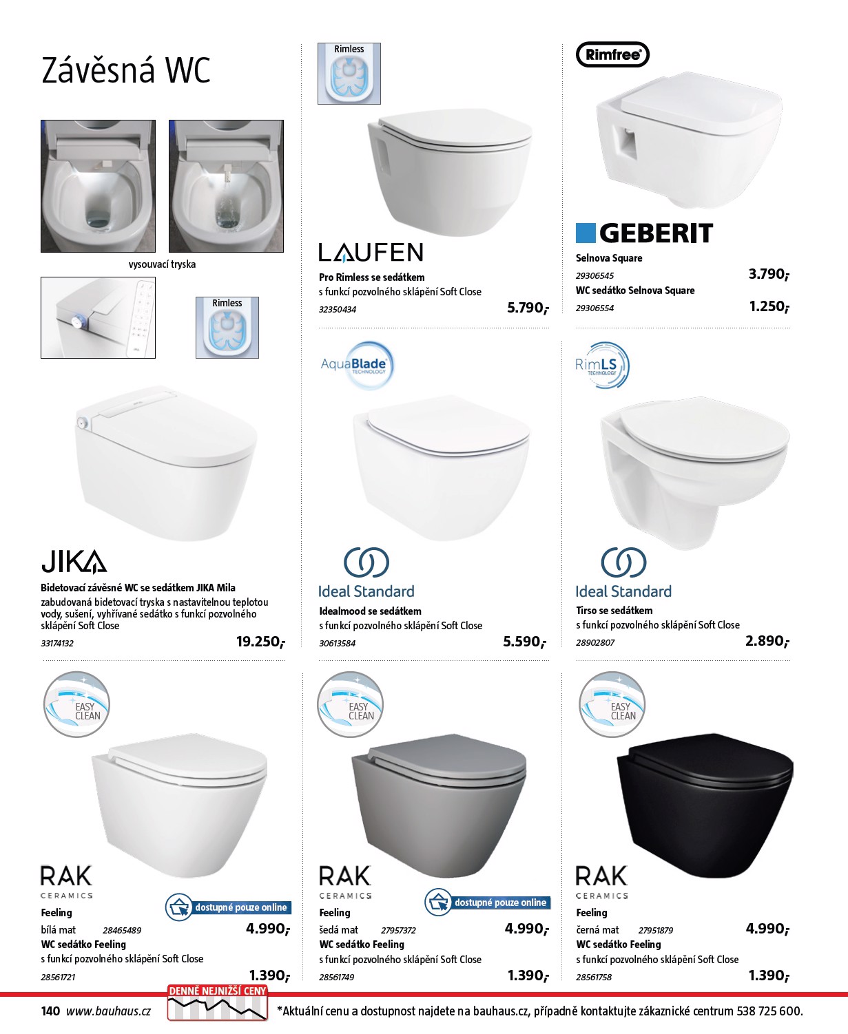 bauhaus - Aktuální leták Bauhaus - Katalog Sanita od 28.10. do 31.03. - page: 140 bauhaus - Aktuální leták Bauhaus - Katalog Sanita od 28.10. do 31.03. - page: 140