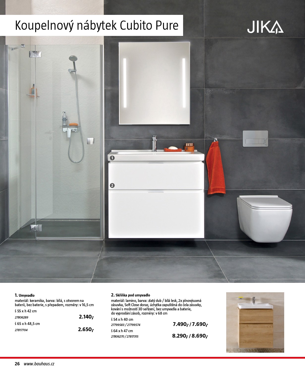 bauhaus - Aktuální leták Bauhaus - Katalog Sanita od 28.10. do 31.03. - page: 26 bauhaus - Aktuální leták Bauhaus - Katalog Sanita od 28.10. do 31.03. - page: 26