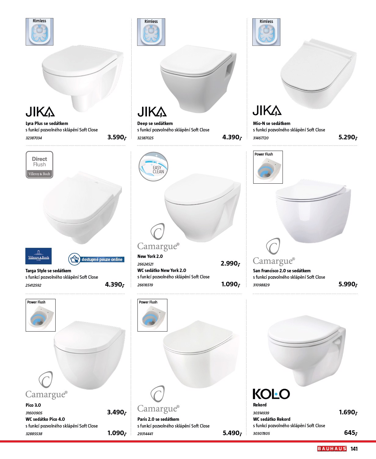 bauhaus - Aktuální leták Bauhaus - Katalog Sanita od 28.10. do 31.03. - page: 141 bauhaus - Aktuální leták Bauhaus - Katalog Sanita od 28.10. do 31.03. - page: 141
