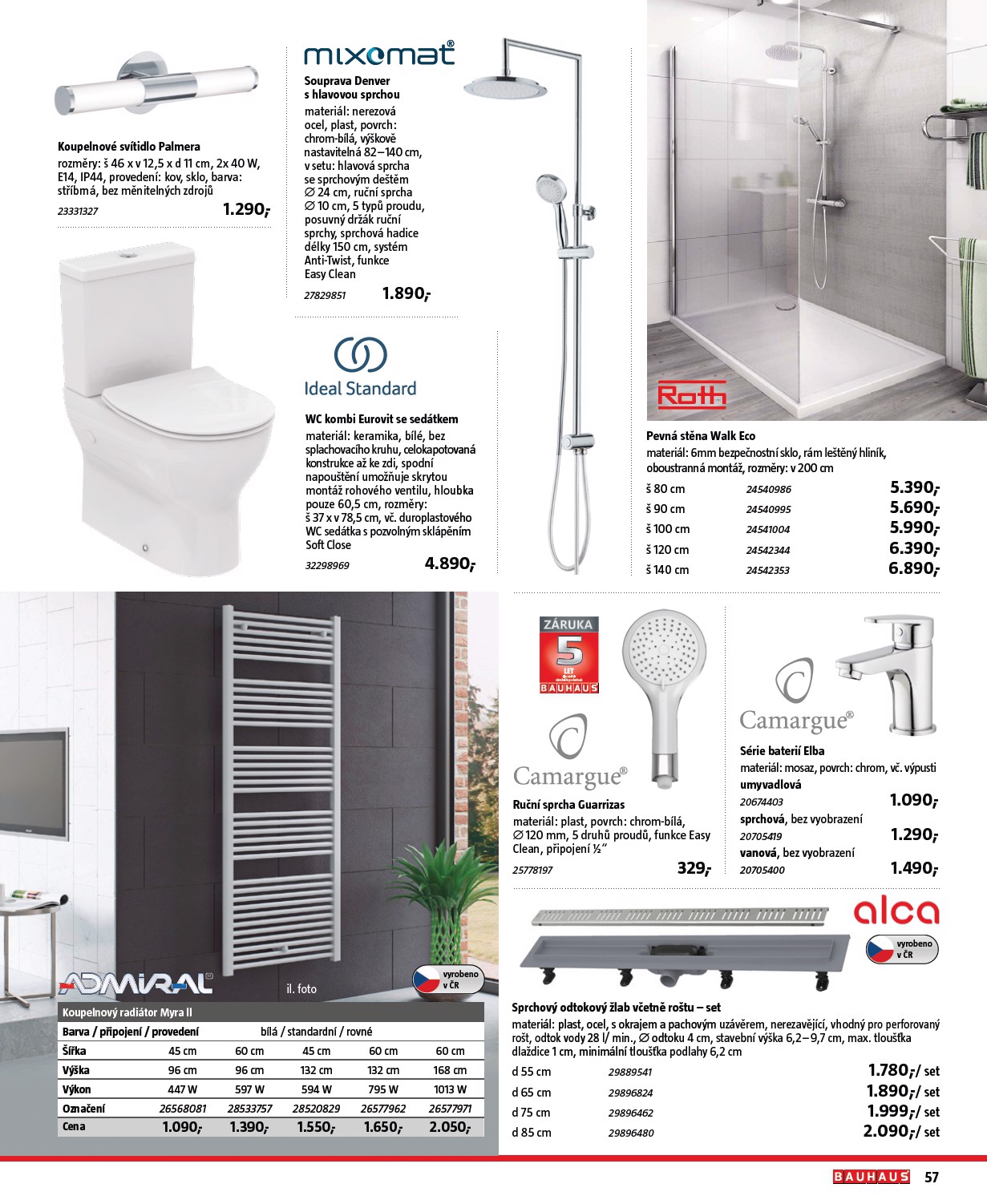 bauhaus - Aktuální leták Bauhaus - Katalog Sanita od 28.10. do 31.03. - page: 57 bauhaus - Aktuální leták Bauhaus - Katalog Sanita od 28.10. do 31.03. - page: 57