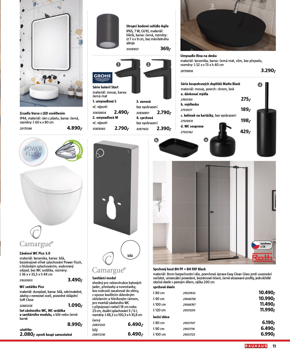 bauhaus - Aktuální leták Bauhaus - Katalog Sanita od 28.10. do 31.03. - page: 11 bauhaus - Aktuální leták Bauhaus - Katalog Sanita od 28.10. do 31.03. - page: 11