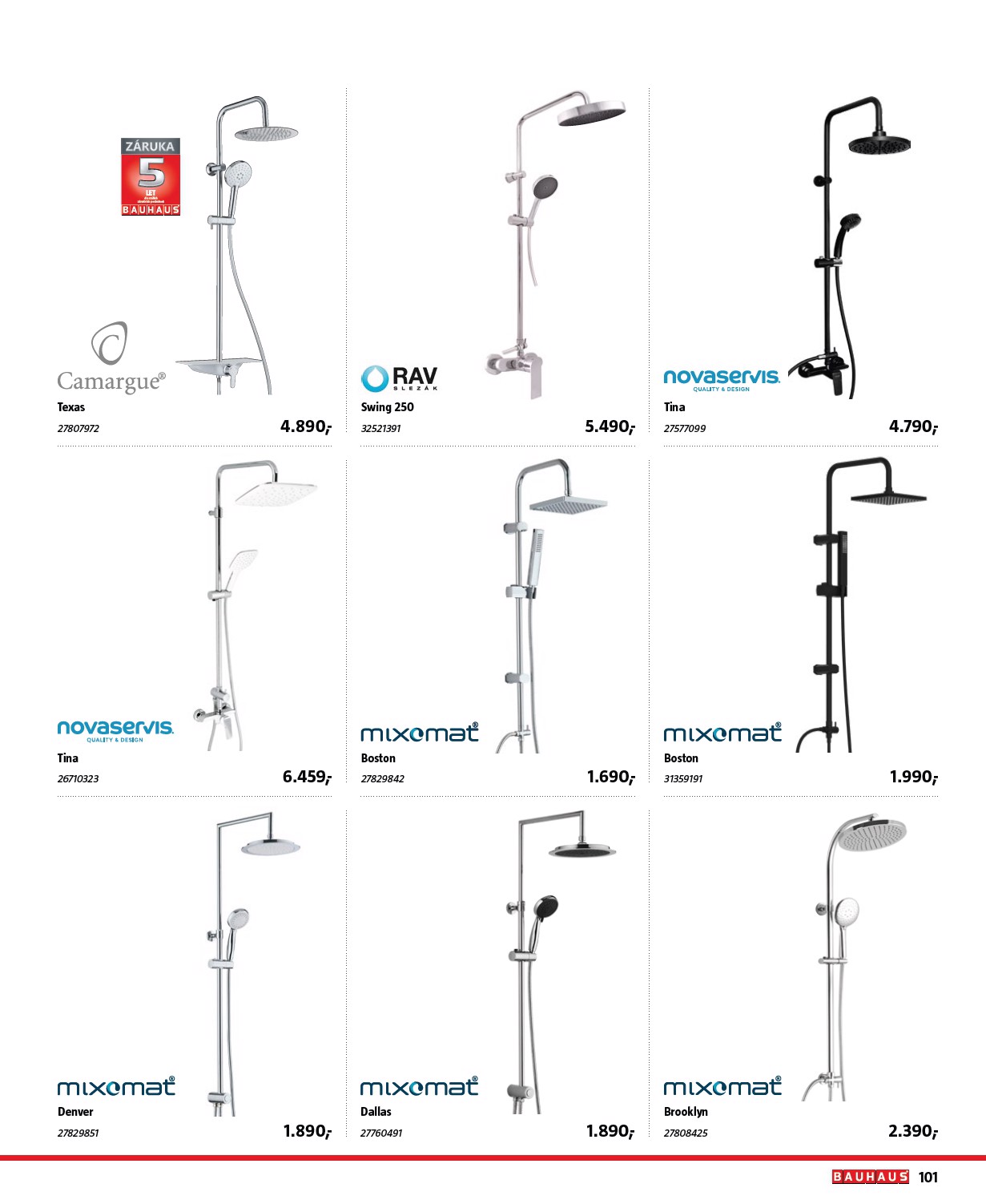 bauhaus - Aktuální leták Bauhaus - Katalog Sanita od 28.10. do 31.03. - page: 101 bauhaus - Aktuální leták Bauhaus - Katalog Sanita od 28.10. do 31.03. - page: 101