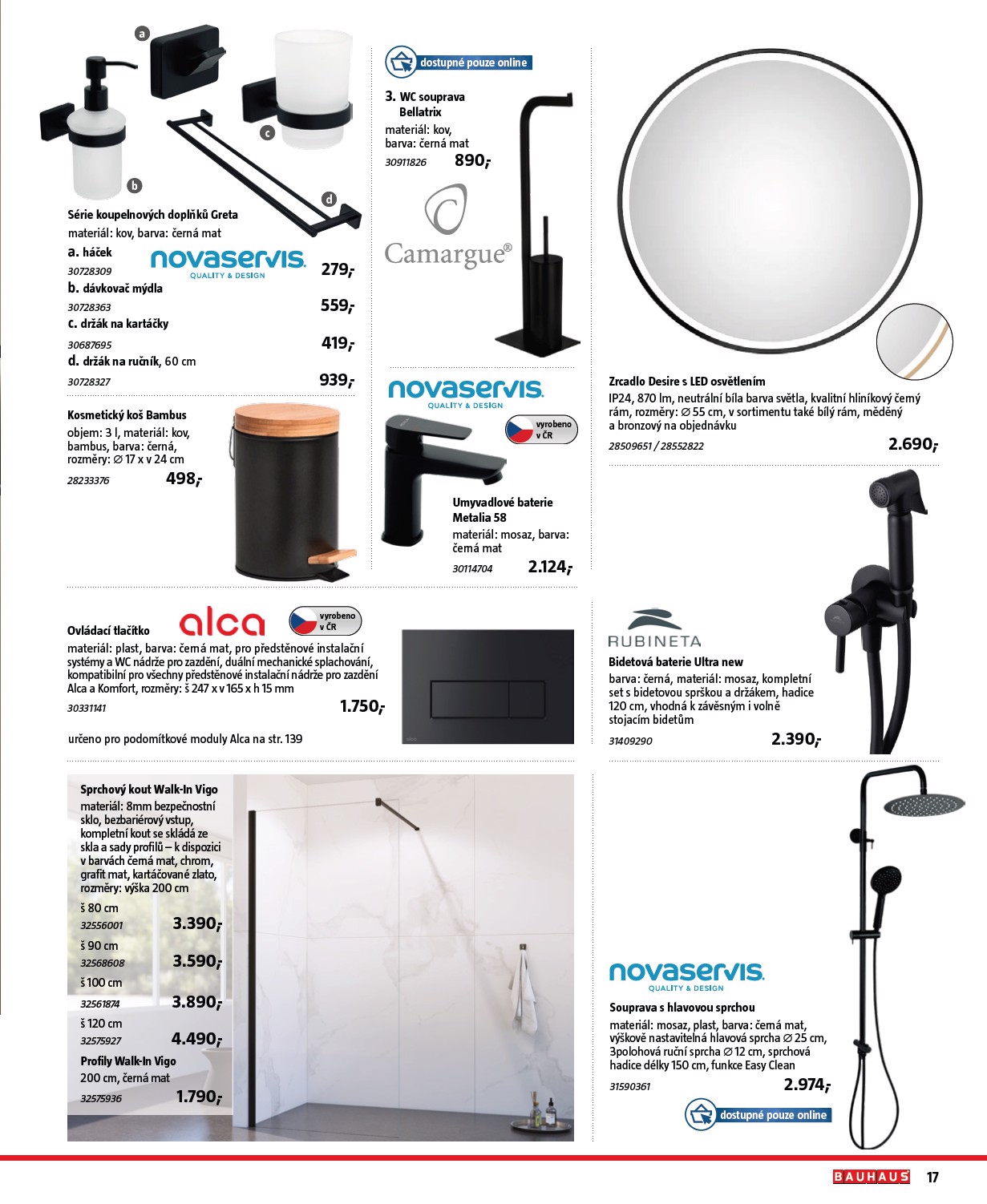 bauhaus - Aktuální leták Bauhaus - Katalog Sanita od 28.10. do 31.03. - page: 17 bauhaus - Aktuální leták Bauhaus - Katalog Sanita od 28.10. do 31.03. - page: 17