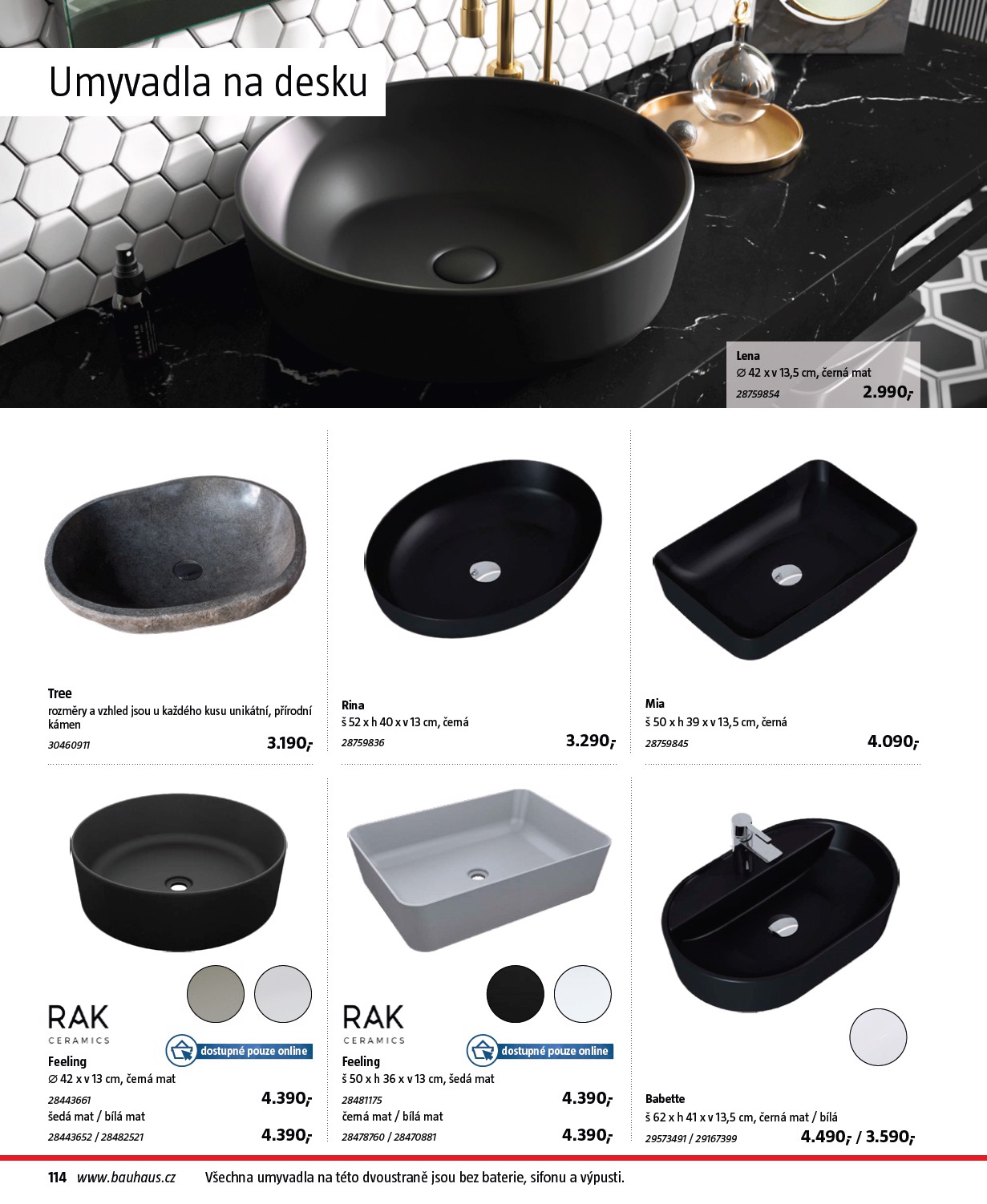 bauhaus - Aktuální leták Bauhaus - Katalog Sanita od 28.10. do 31.03. - page: 114 bauhaus - Aktuální leták Bauhaus - Katalog Sanita od 28.10. do 31.03. - page: 114