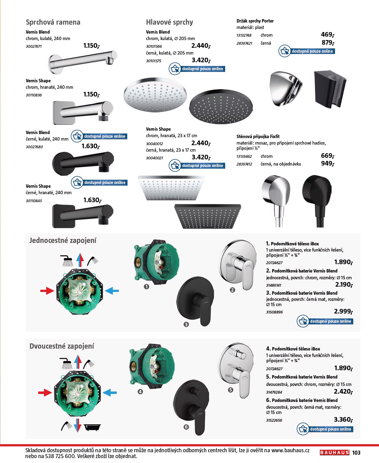 bauhaus - Aktuální leták Bauhaus - Katalog Sanita od 28.10. do 31.03. - page: 103 bauhaus - Aktuální leták Bauhaus - Katalog Sanita od 28.10. do 31.03. - page: 103