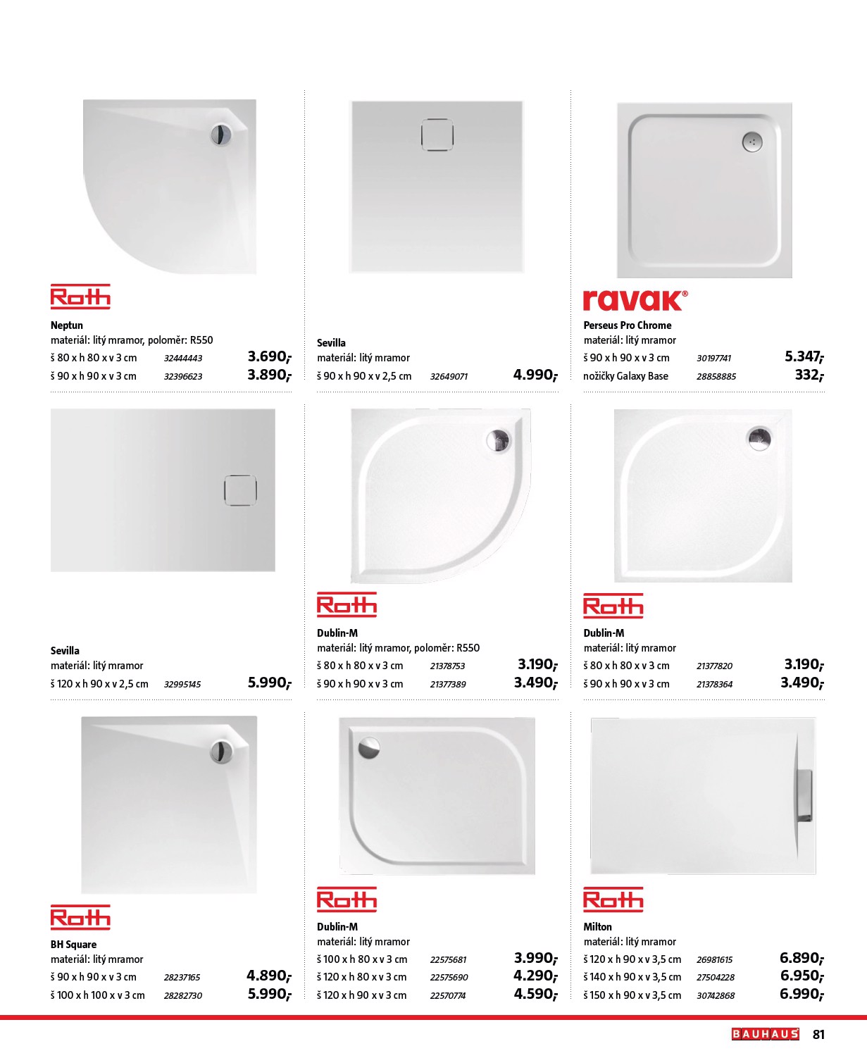 bauhaus - Aktuální leták Bauhaus - Katalog Sanita od 28.10. do 31.03. - page: 81 bauhaus - Aktuální leták Bauhaus - Katalog Sanita od 28.10. do 31.03. - page: 81