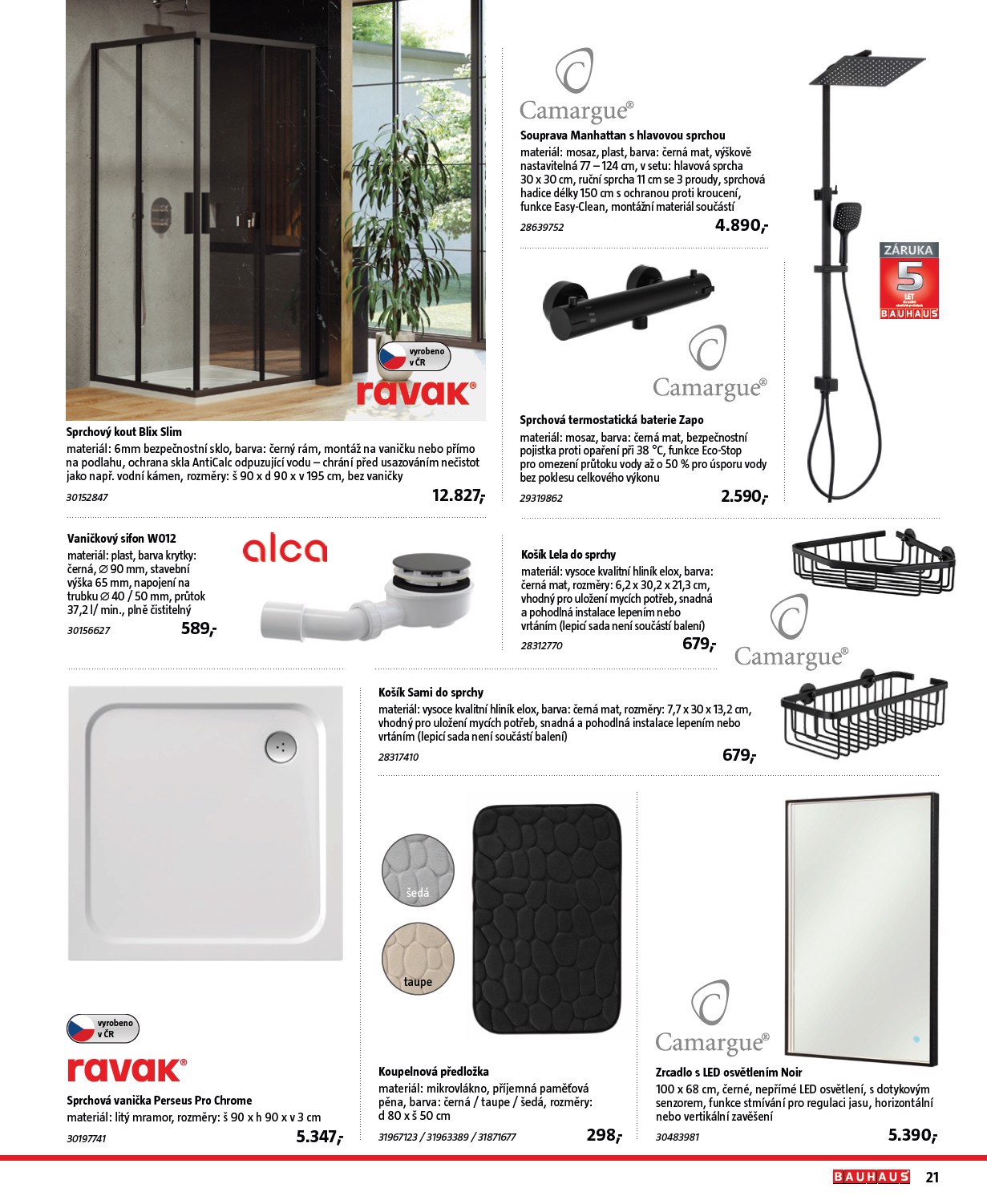 bauhaus - Aktuální leták Bauhaus - Katalog Sanita od 28.10. do 31.03. - page: 21 bauhaus - Aktuální leták Bauhaus - Katalog Sanita od 28.10. do 31.03. - page: 21