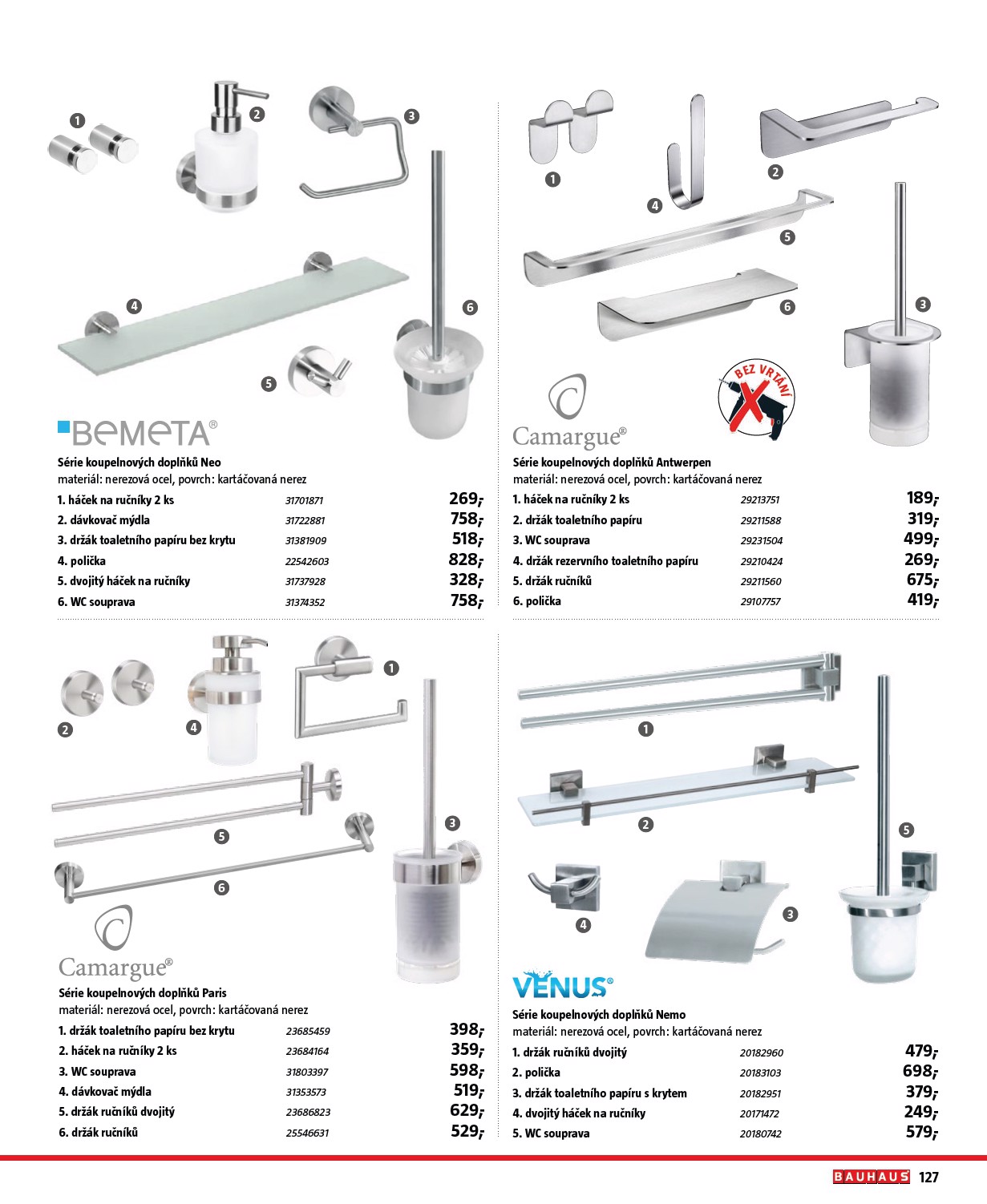 bauhaus - Aktuální leták Bauhaus - Katalog Sanita od 28.10. do 31.03. - page: 127 bauhaus - Aktuální leták Bauhaus - Katalog Sanita od 28.10. do 31.03. - page: 127