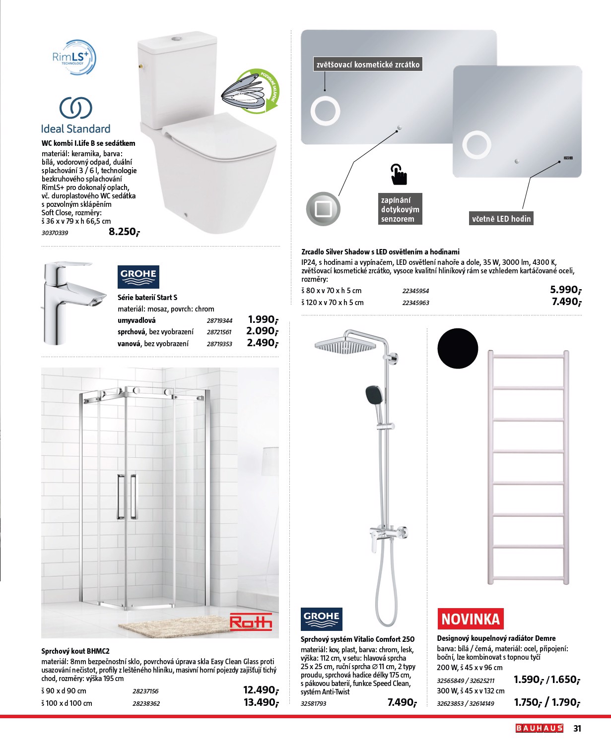 bauhaus - Aktuální leták Bauhaus - Katalog Sanita od 28.10. do 31.03. - page: 31 bauhaus - Aktuální leták Bauhaus - Katalog Sanita od 28.10. do 31.03. - page: 31