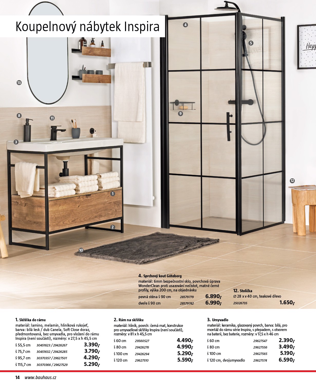 bauhaus - Aktuální leták Bauhaus - Katalog Sanita od 28.10. do 31.03. - page: 14 bauhaus - Aktuální leták Bauhaus - Katalog Sanita od 28.10. do 31.03. - page: 14