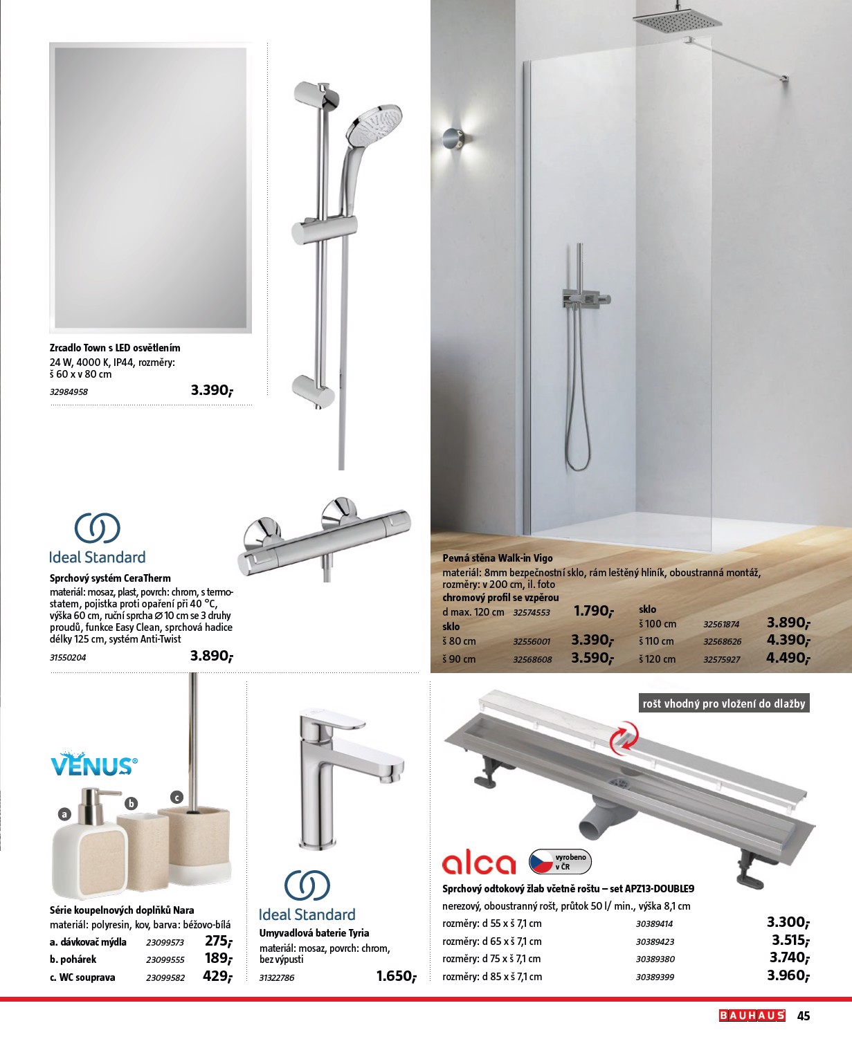 bauhaus - Aktuální leták Bauhaus - Katalog Sanita od 28.10. do 31.03. - page: 45 bauhaus - Aktuální leták Bauhaus - Katalog Sanita od 28.10. do 31.03. - page: 45