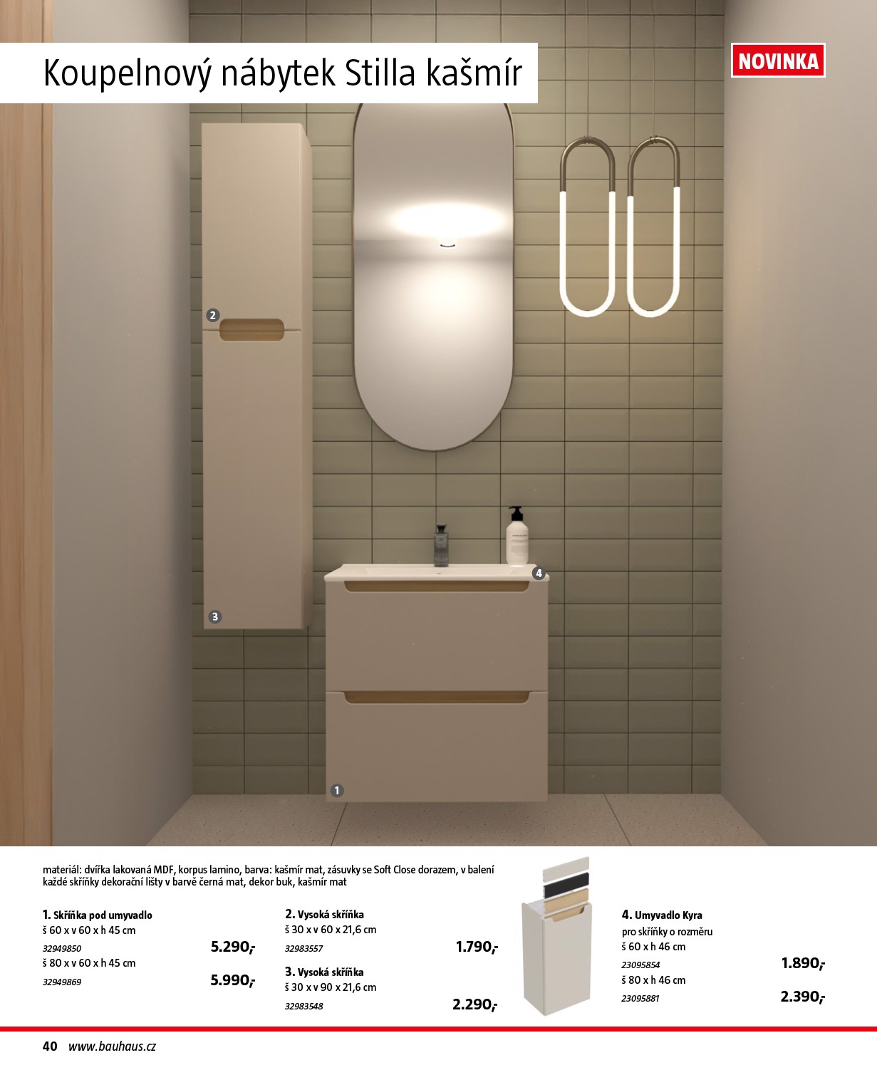 bauhaus - Aktuální leták Bauhaus - Katalog Sanita od 28.10. do 31.03. - page: 40 bauhaus - Aktuální leták Bauhaus - Katalog Sanita od 28.10. do 31.03. - page: 40