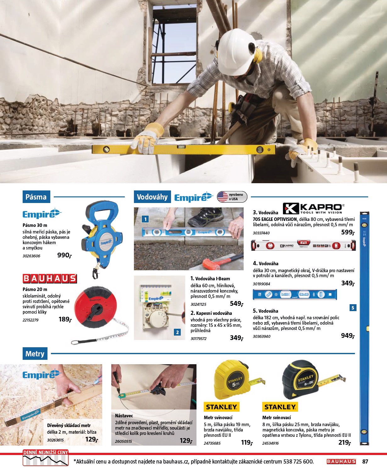 bauhaus - Aktuální leták Bauhaus - Nářadí od 30.10. do 28.02. - page: 87