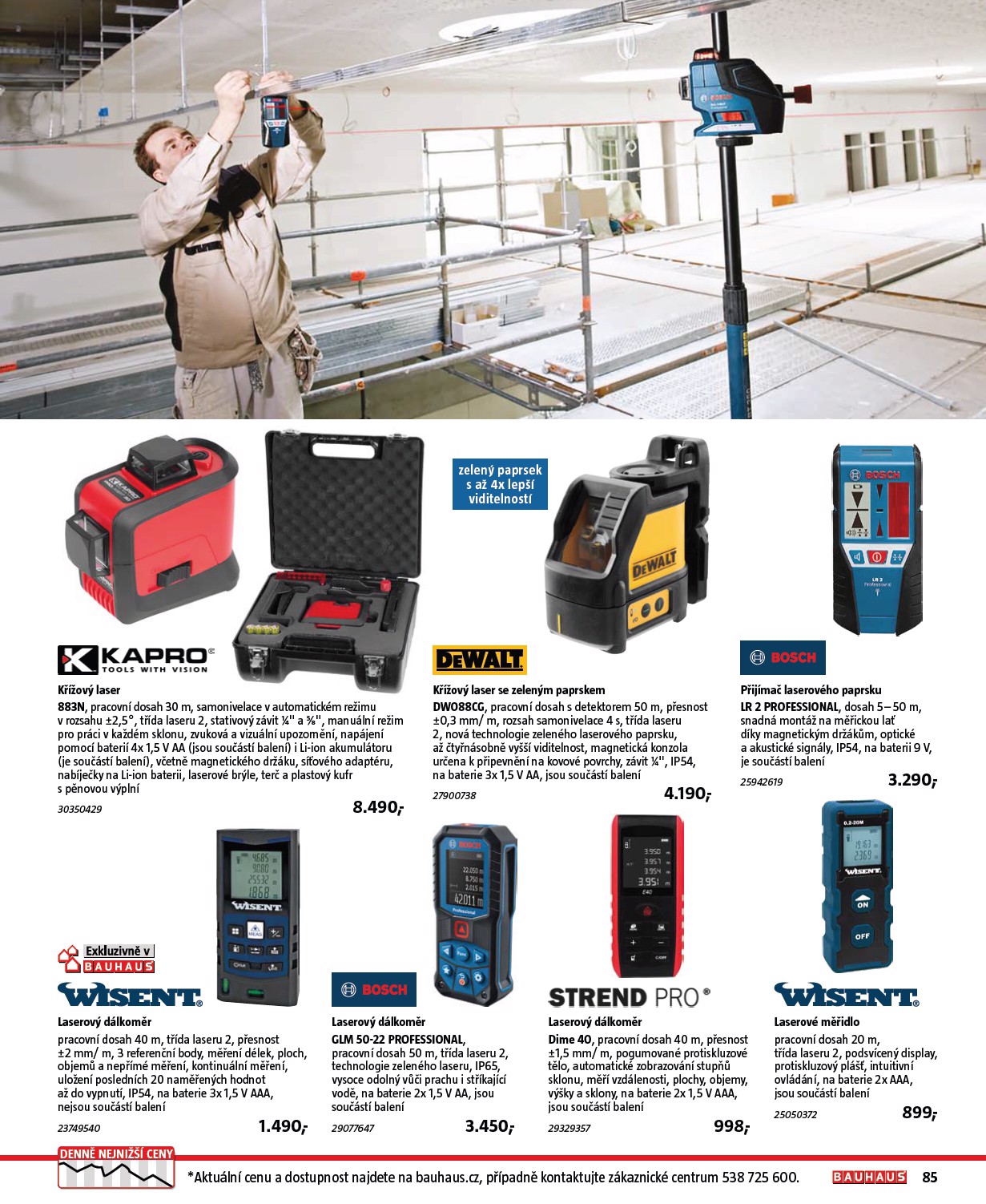 bauhaus - Aktuální leták Bauhaus - Nářadí od 30.10. do 28.02. - page: 85