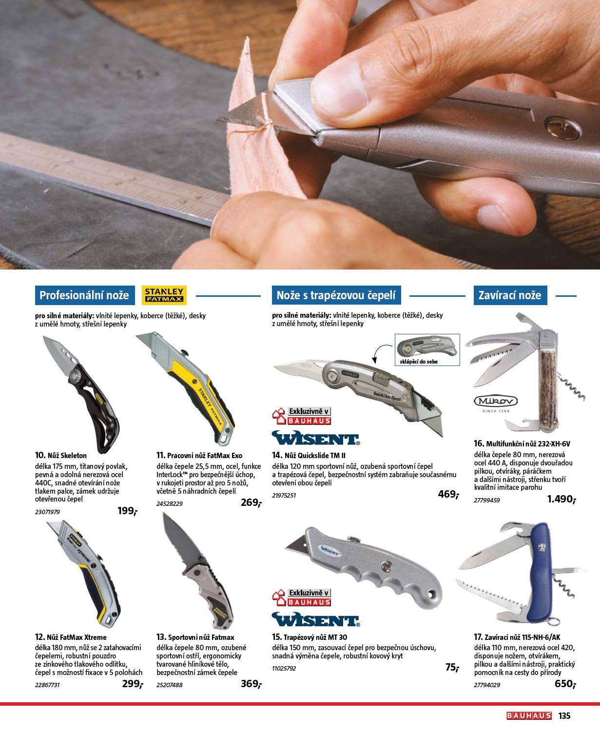 bauhaus - Aktuální leták Bauhaus - Nářadí od 30.10. do 28.02. - page: 135