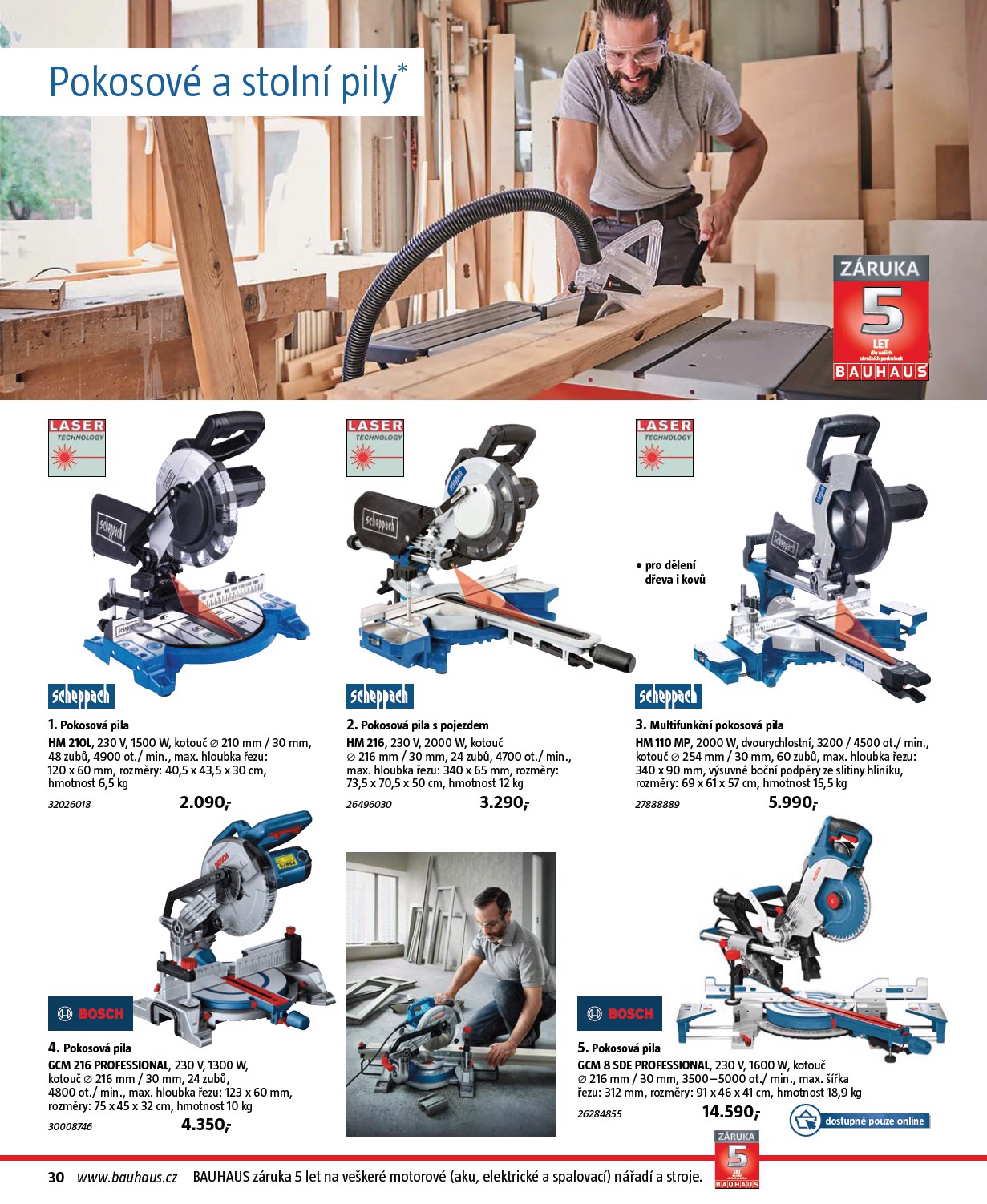 bauhaus - Aktuální leták Bauhaus - Nářadí od 30.10. do 28.02. - page: 30