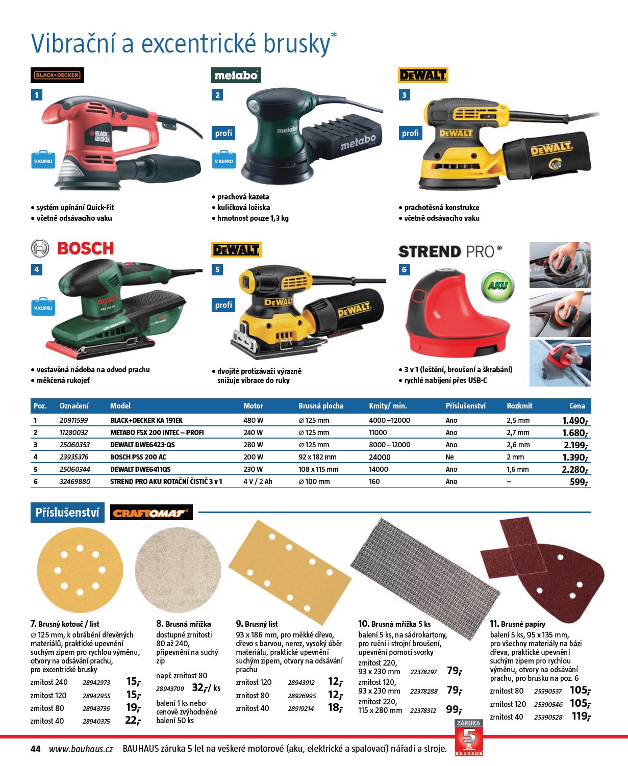 bauhaus - Aktuální leták Bauhaus - Nářadí od 30.10. do 28.02. - page: 44