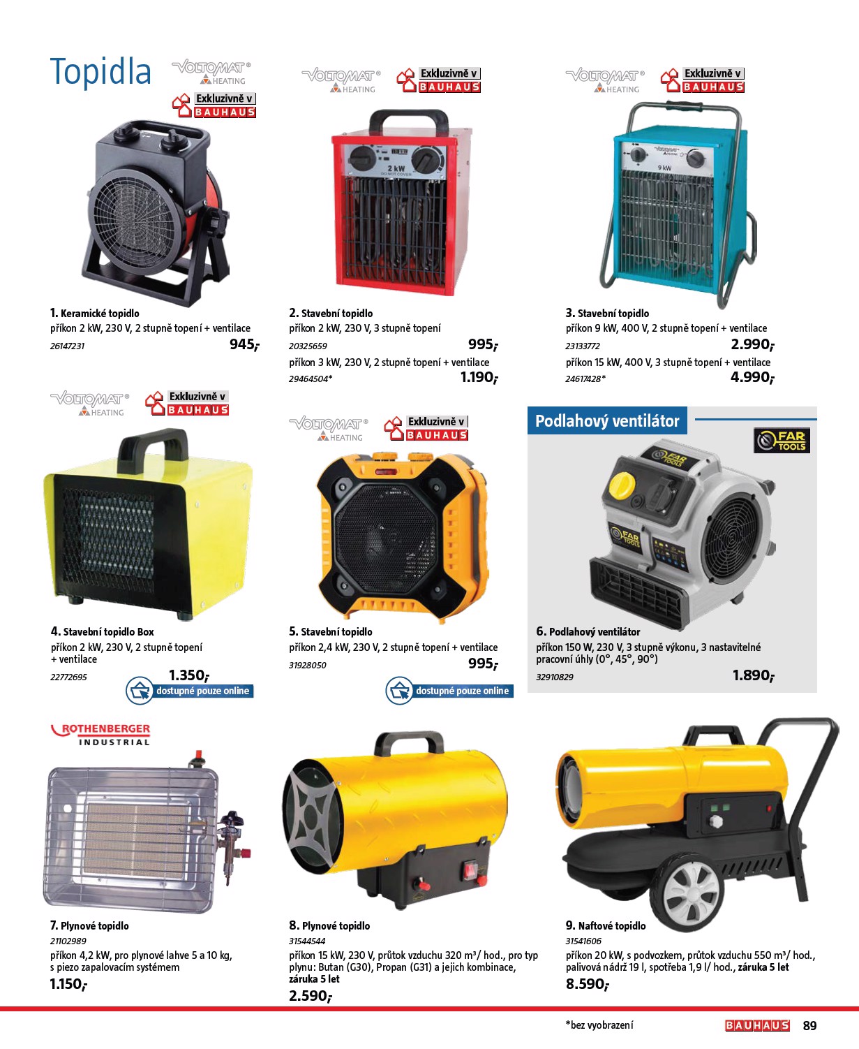 bauhaus - Aktuální leták Bauhaus - Nářadí od 30.10. do 28.02. - page: 89