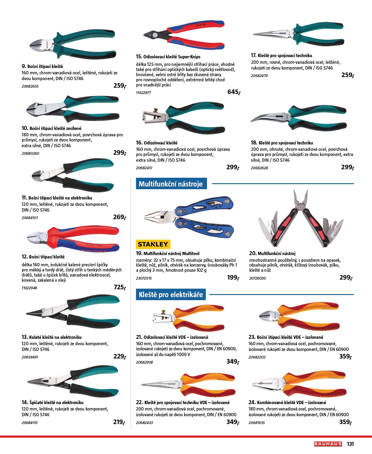 bauhaus - Aktuální leták Bauhaus - Nářadí od 30.10. do 28.02. - page: 131