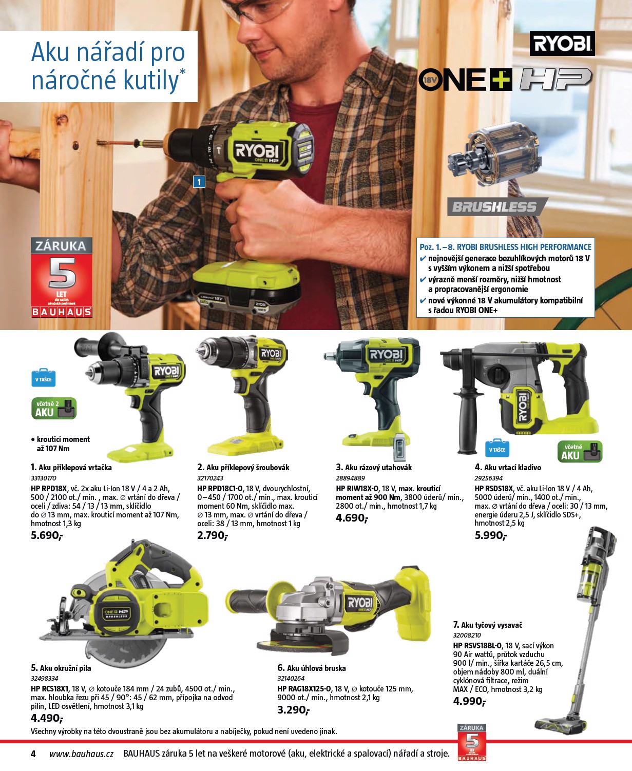 bauhaus - Aktuální leták Bauhaus - Nářadí od 30.10. do 28.02. - page: 4