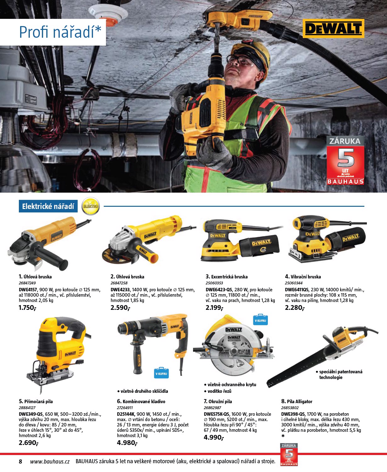 bauhaus - Aktuální leták Bauhaus - Nářadí od 30.10. do 28.02. - page: 8