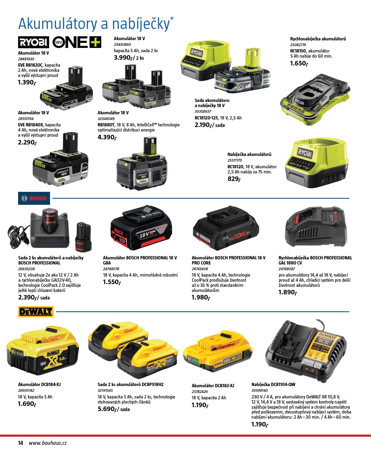 bauhaus - Aktuální leták Bauhaus - Nářadí od 30.10. do 28.02. - page: 14