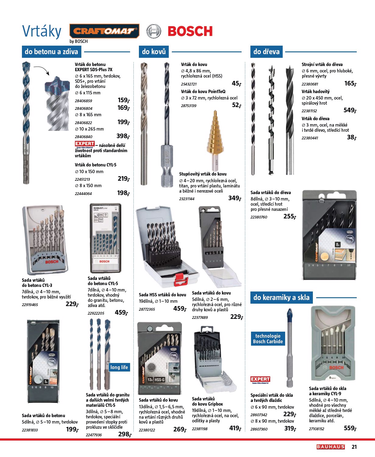 bauhaus - Aktuální leták Bauhaus - Nářadí od 30.10. do 28.02. - page: 21