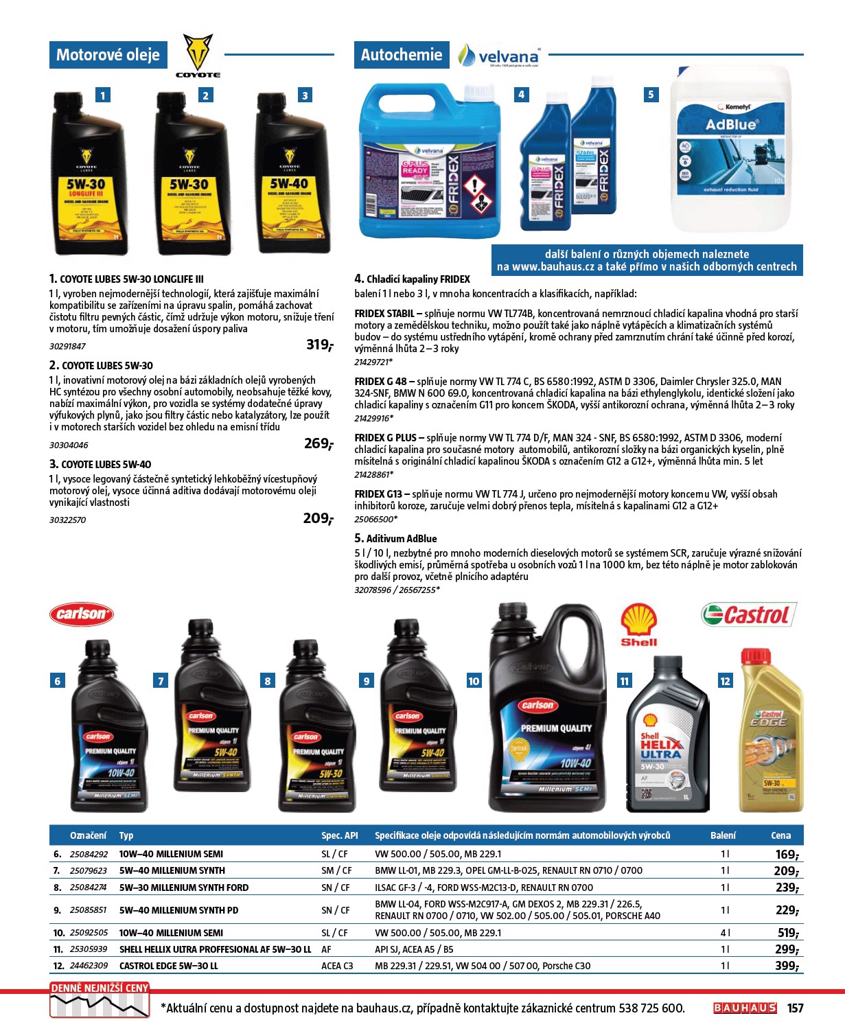 bauhaus - Aktuální leták Bauhaus - Nářadí od 30.10. do 28.02. - page: 157