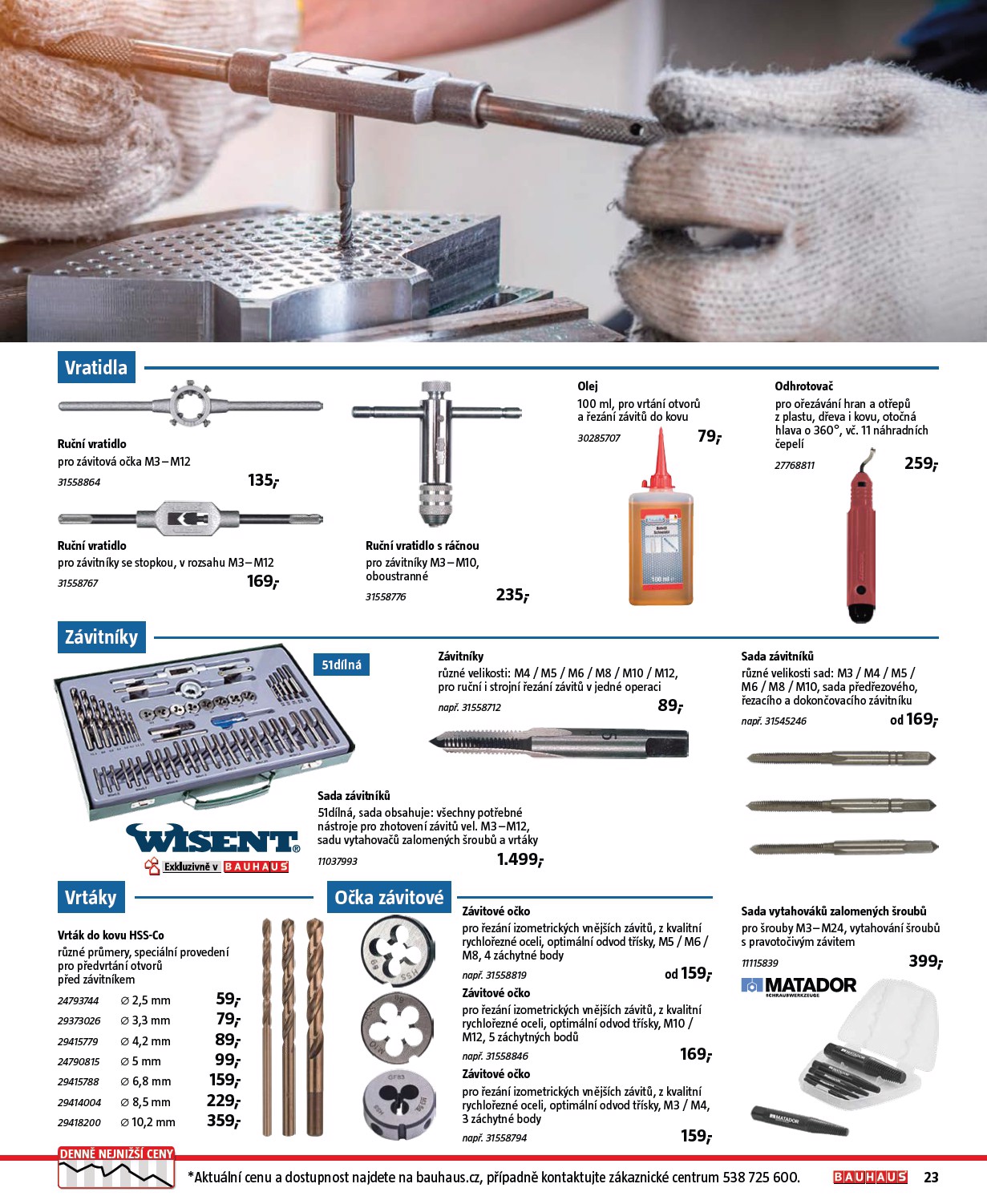 bauhaus - Aktuální leták Bauhaus - Nářadí od 30.10. do 28.02. - page: 23
