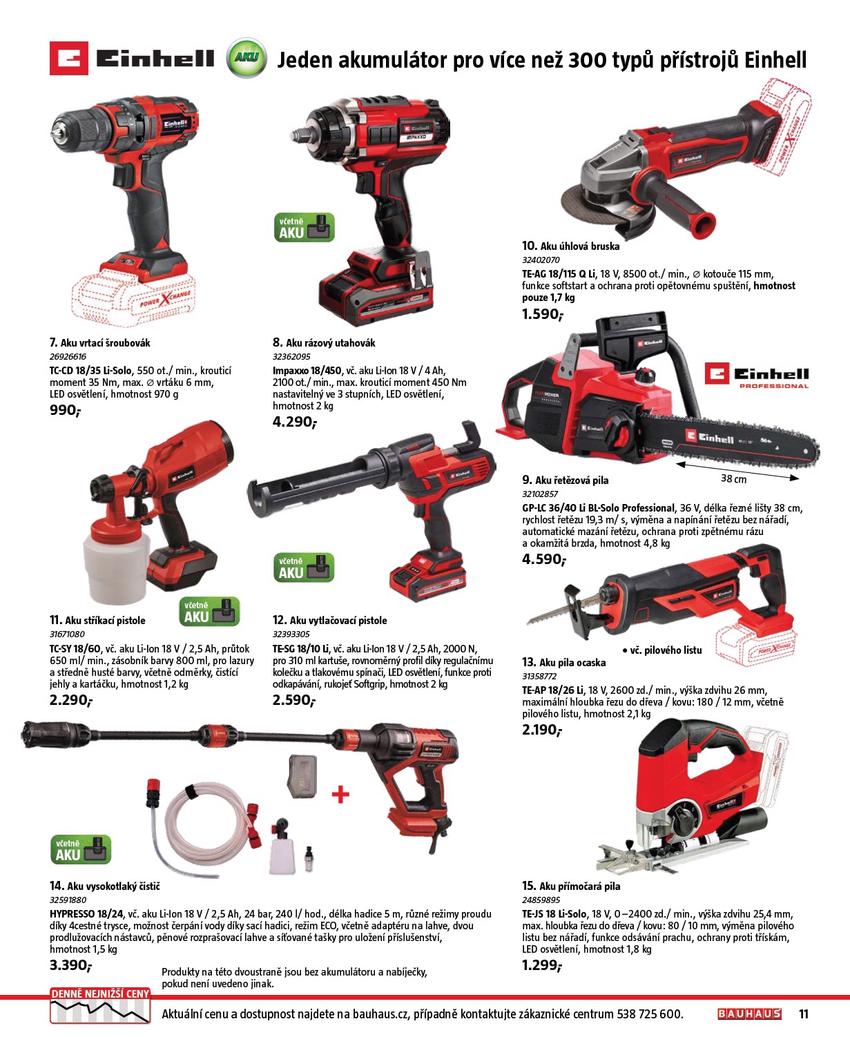 bauhaus - Aktuální leták Bauhaus - Nářadí od 30.10. do 28.02. - page: 11