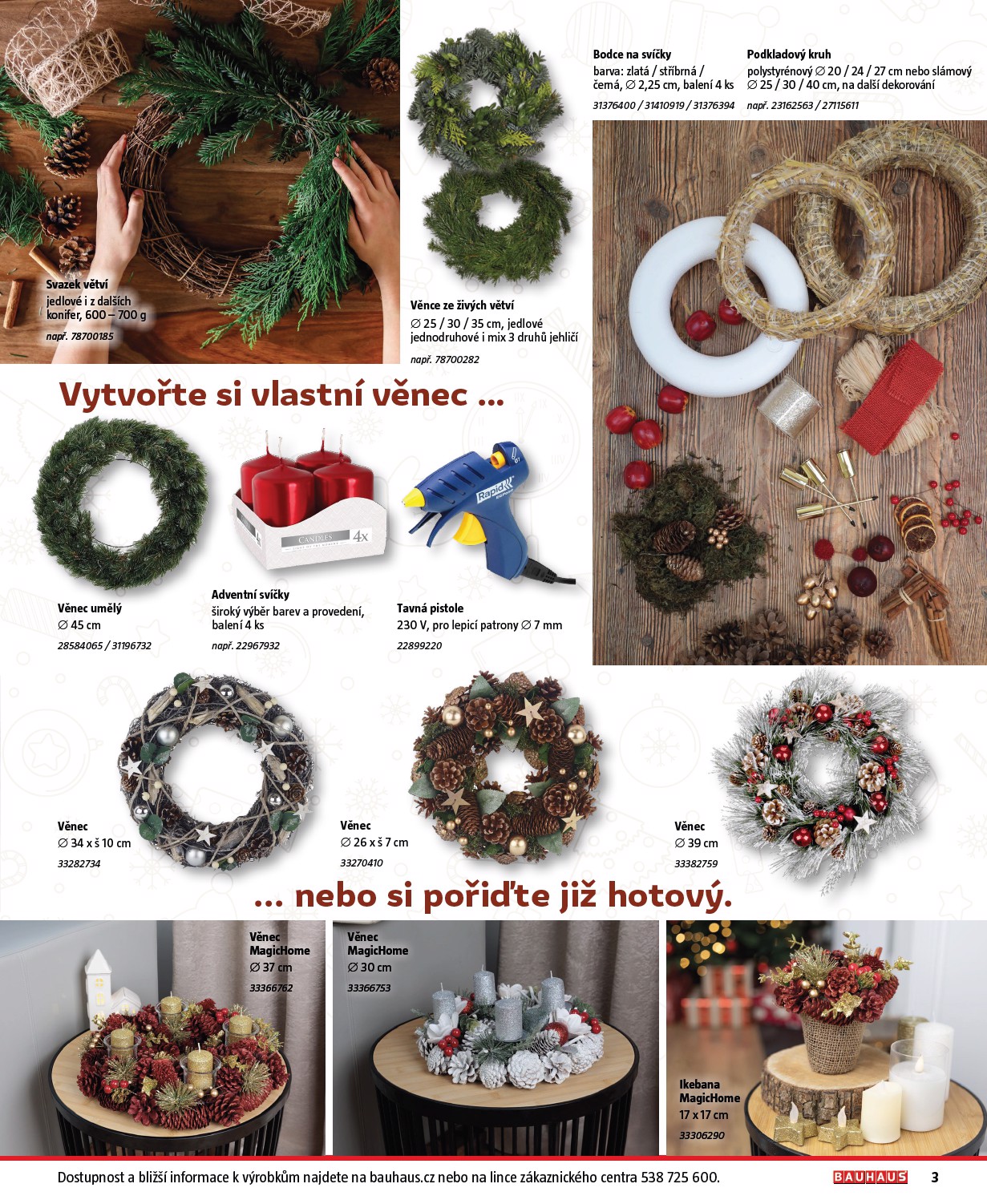 bauhaus - Aktuální leták Bauhaus - Vánoce od 25.11. do 31.12. - page: 3