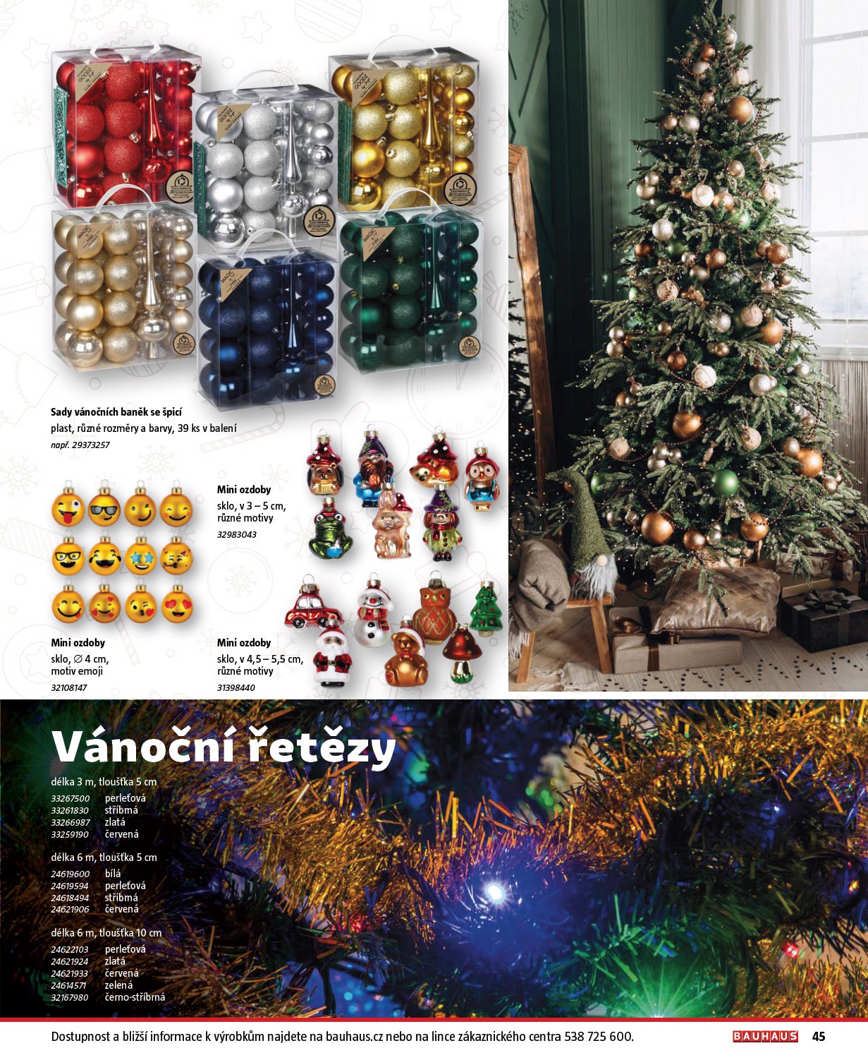 bauhaus - Aktuální leták Bauhaus - Vánoce od 25.11. do 31.12. - page: 45