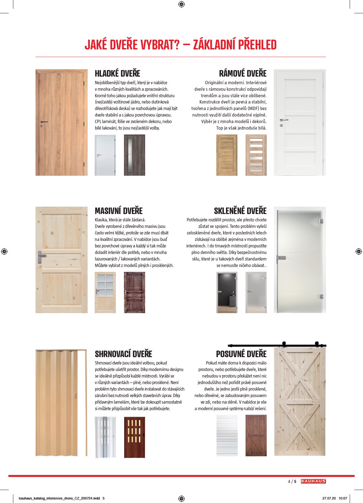 bauhaus - Aktuální leták Bauhaus - Katalog Interiérové dveře od 01.12. do 30.09. - page: 5