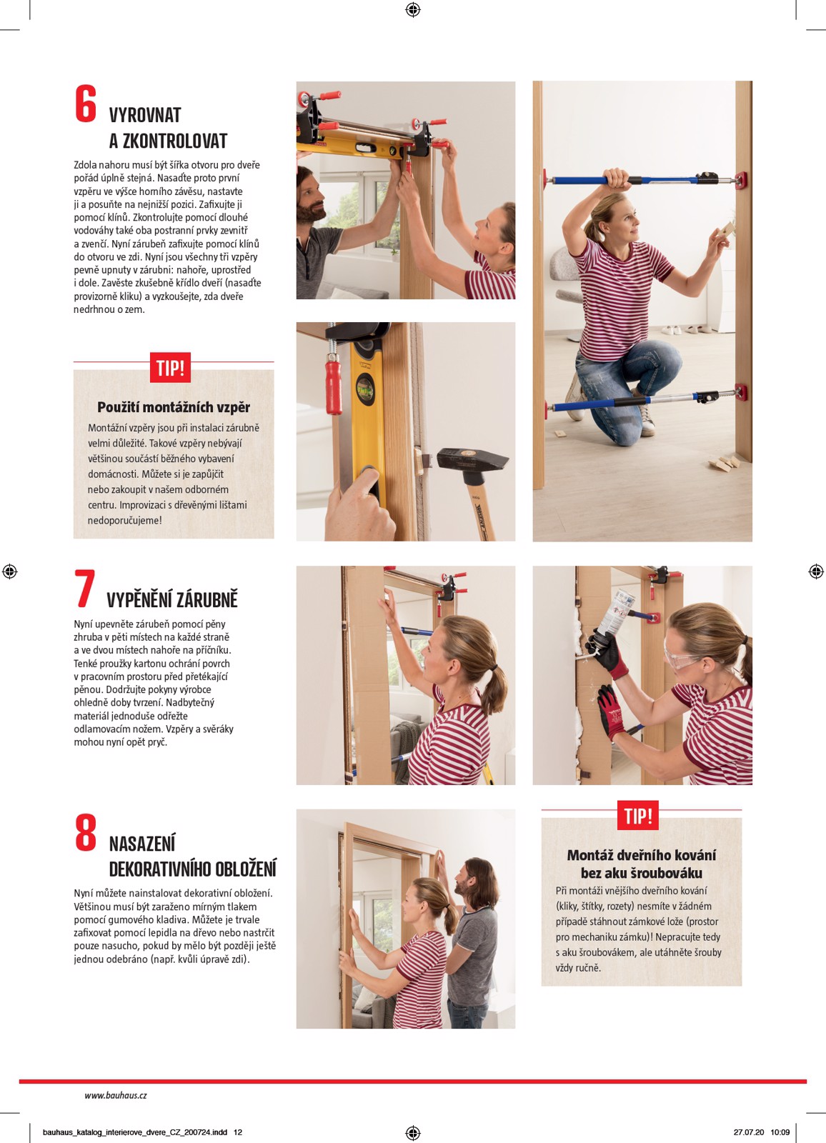 bauhaus - Aktuální leták Bauhaus - Katalog Interiérové dveře od 01.12. do 30.09. - page: 12