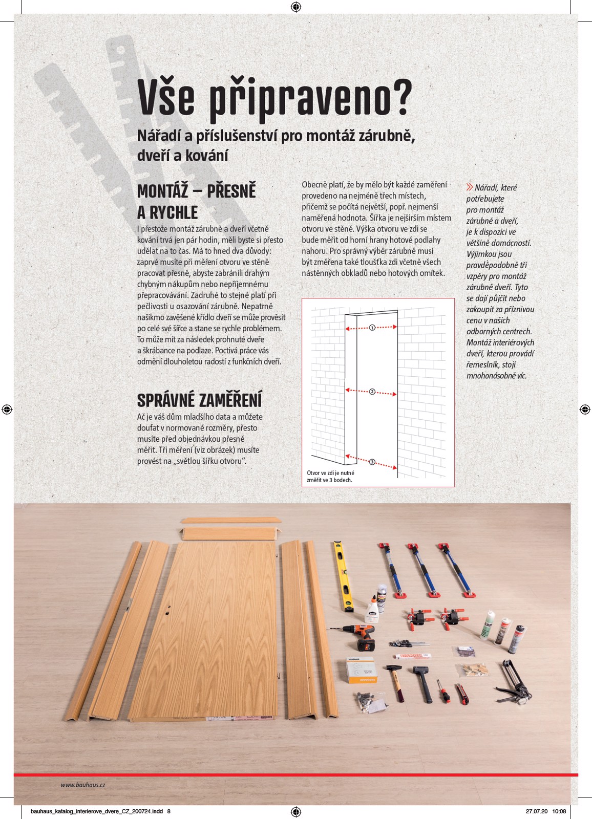 bauhaus - Aktuální leták Bauhaus - Katalog Interiérové dveře od 01.12. do 30.09. - page: 8